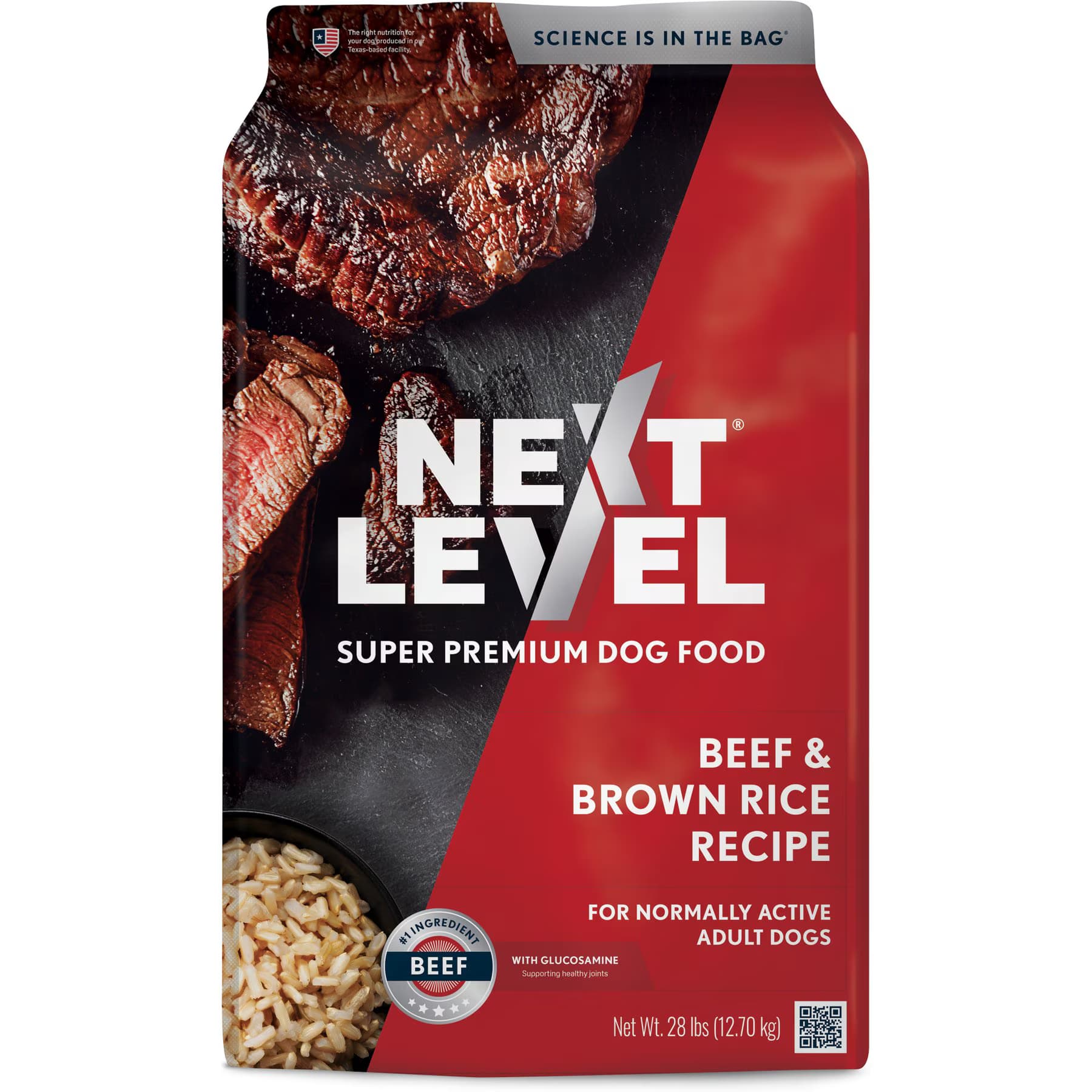 Next Level Super Premium Pet Food Next Level Super Premium Pet Food Beef & Brown Rice Recipe Dry Dog Food
