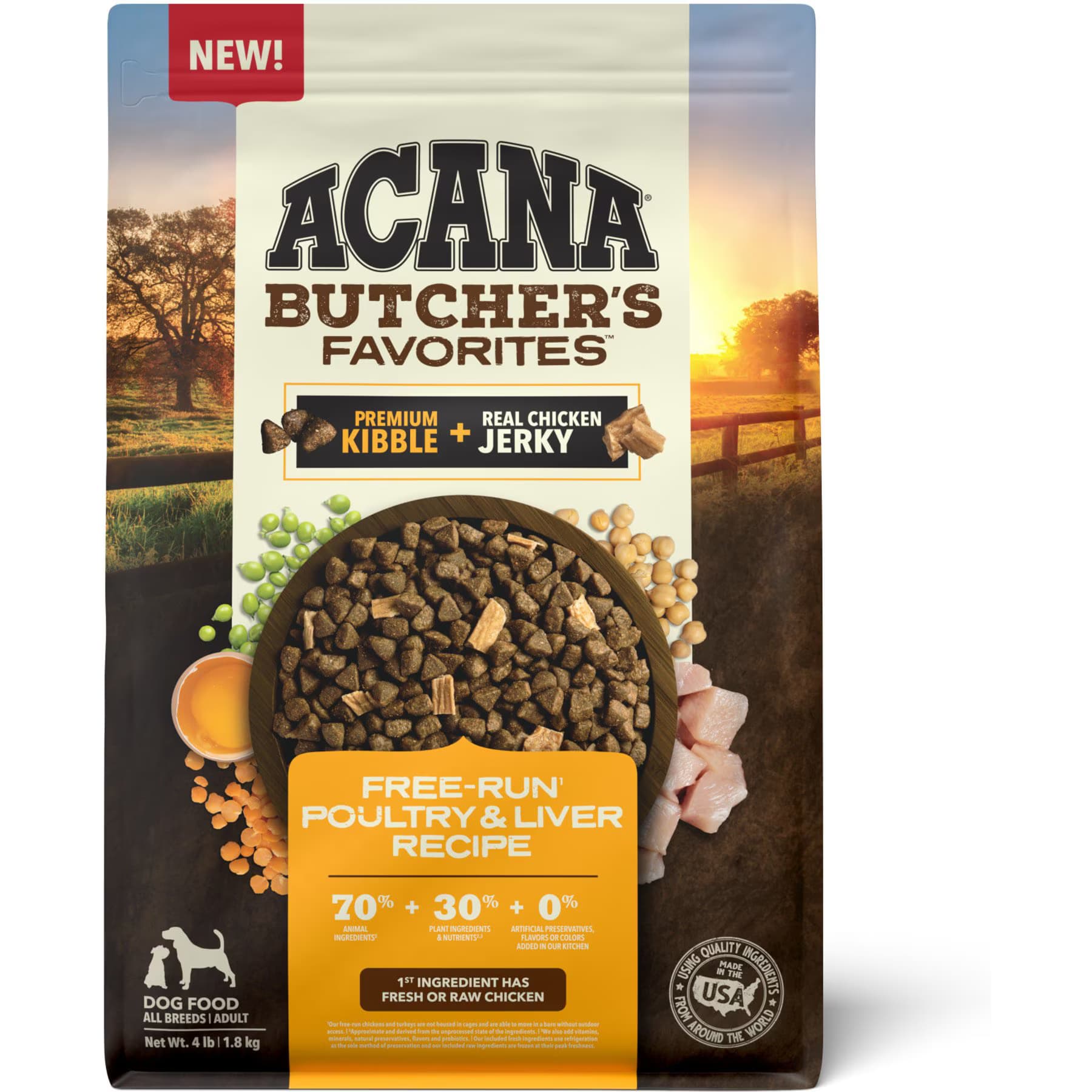 ACANA Butcher's Favorites Grain-Free Free-Run Poultry & Liver Dry Dog Food — view 2