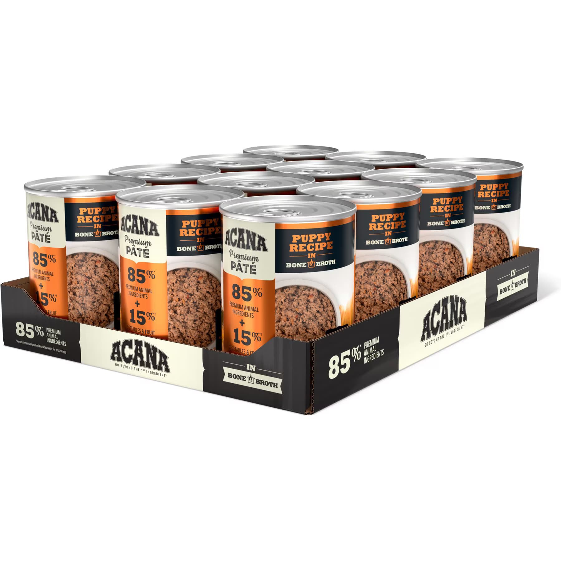 ACANA ACANA Premium Pate Puppy Recipe in Bone Broth Grain-Free Wet Dog Food