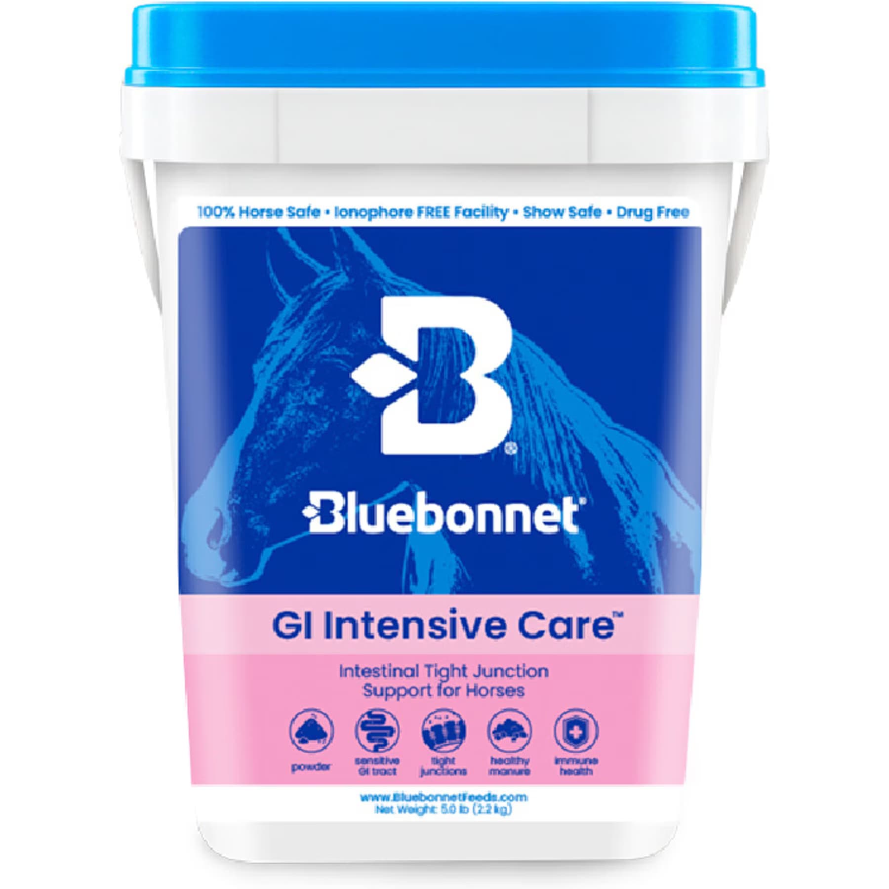 Bluebonnet Feeds Bluebonnet Feeds GI Intensive Care Digestive Health Powder Horse Supplement