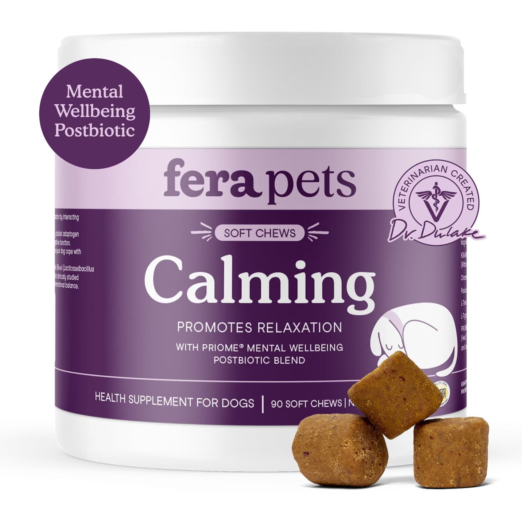 Fera Pets Fera Pets Calming Soft Chews Supplement for Dogs