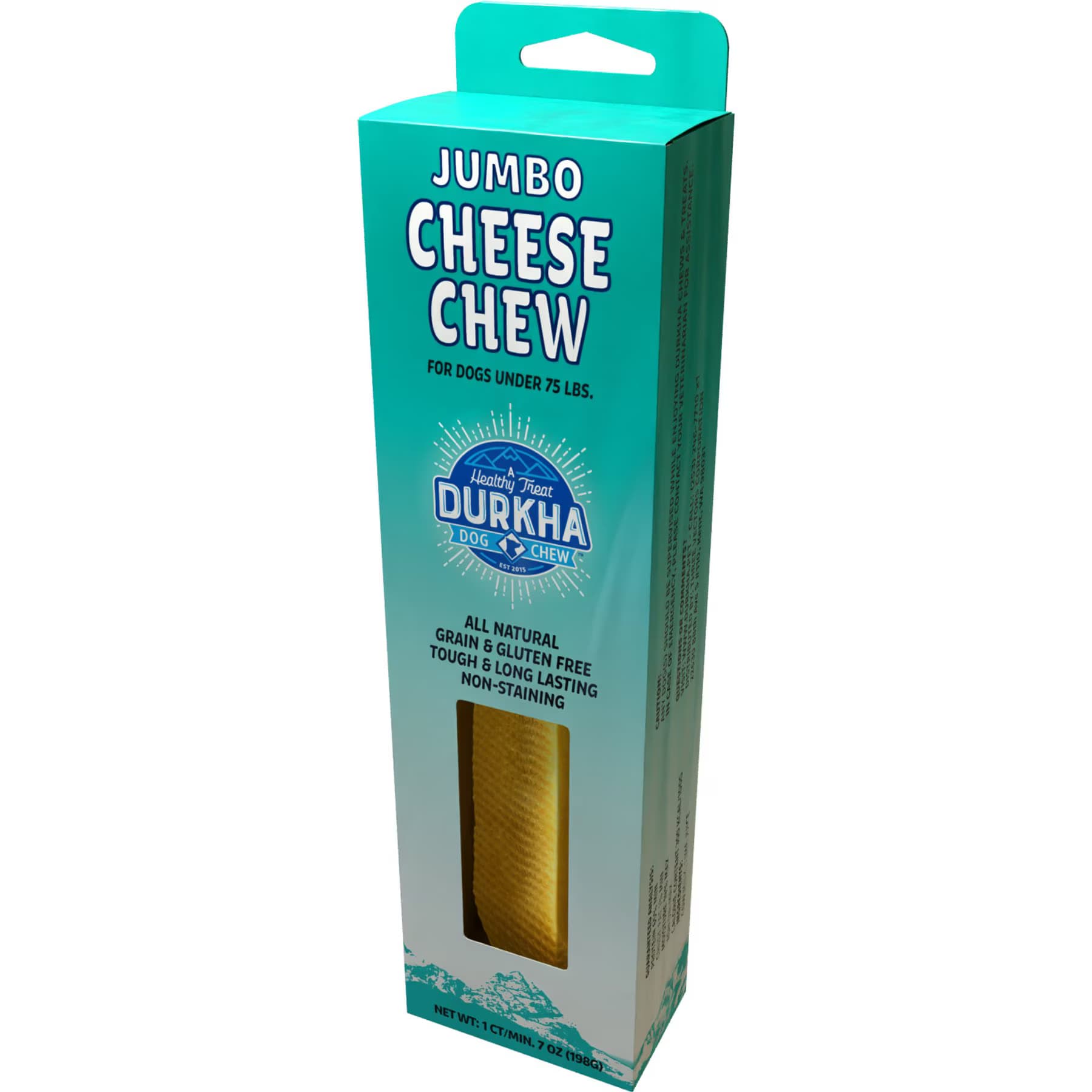 Durkha Durkha Cheese Chew Dog Treat, Jumbo