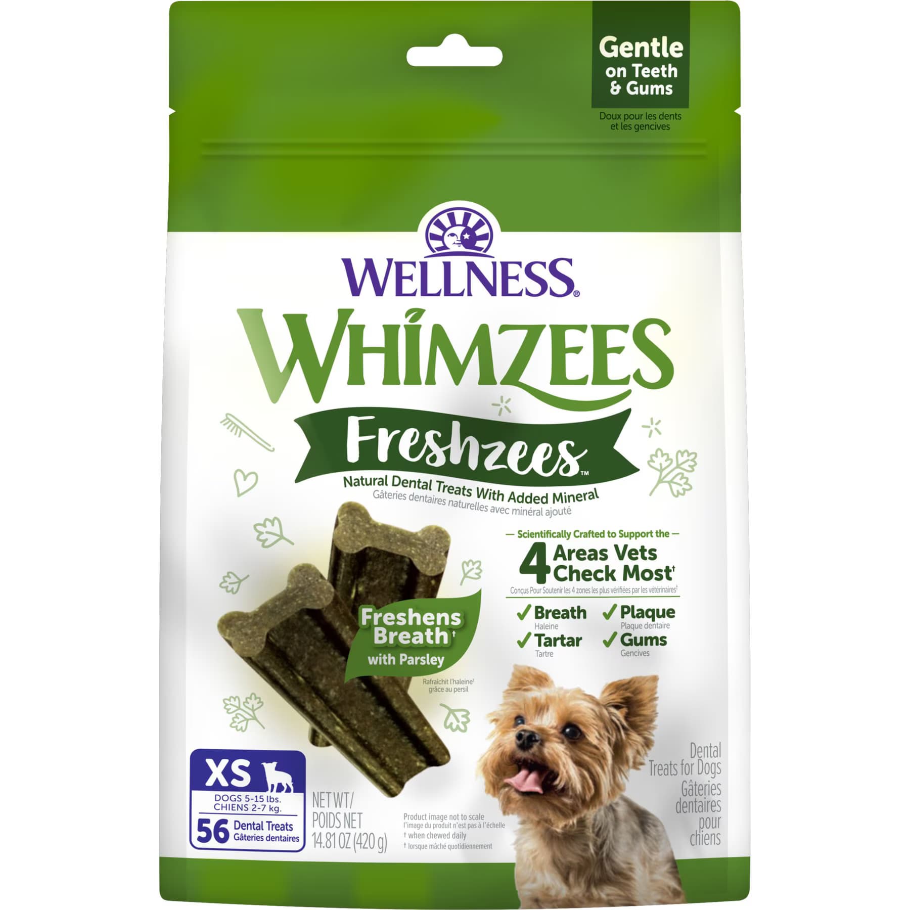 WHIMZEES WHIMZEES Freshzees X-Small Dental Dog Treats