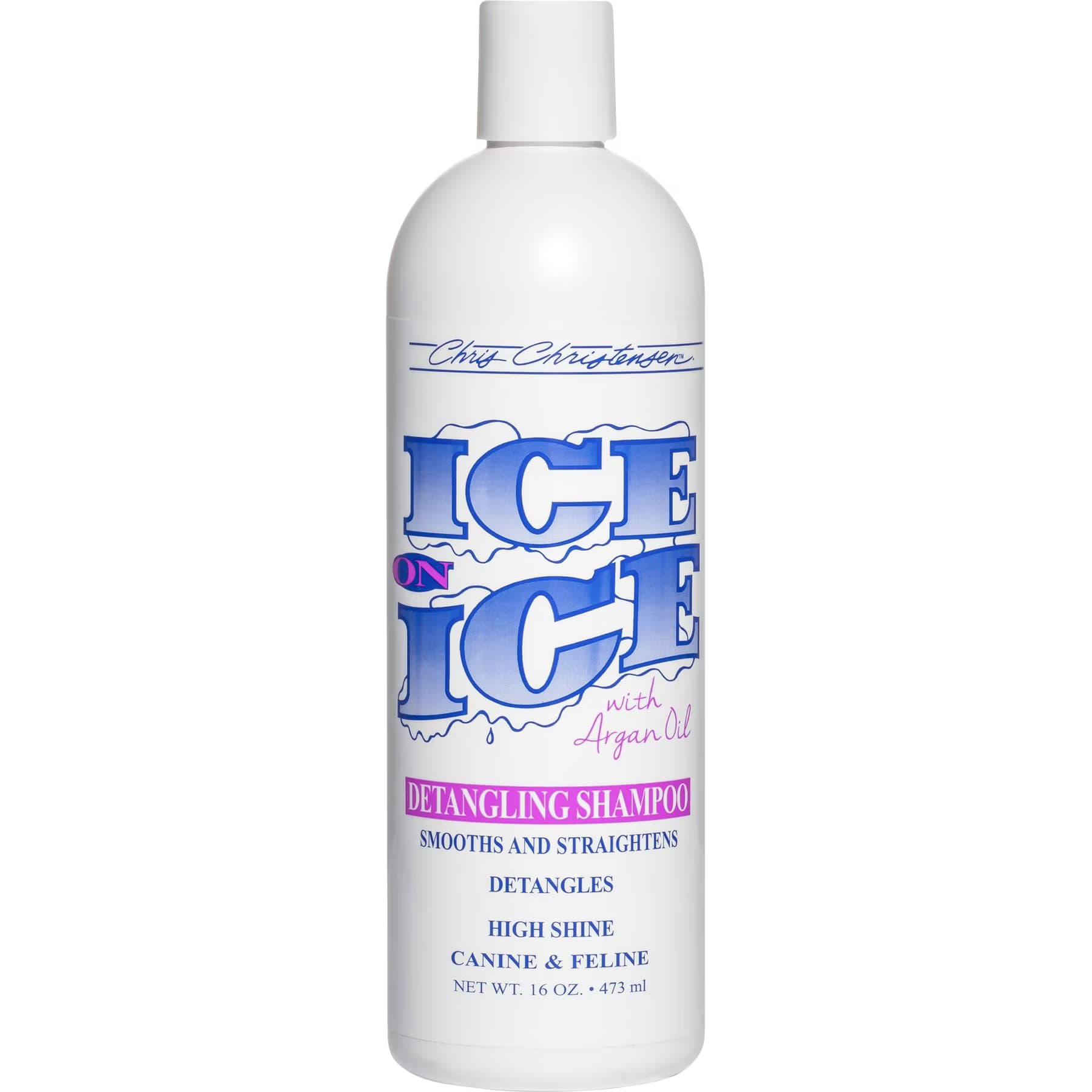 Chris Christensen Chris Christensen Ice on Ice Dog, Cat & Horse Detangling Shampoo, 16-fl oz bottle