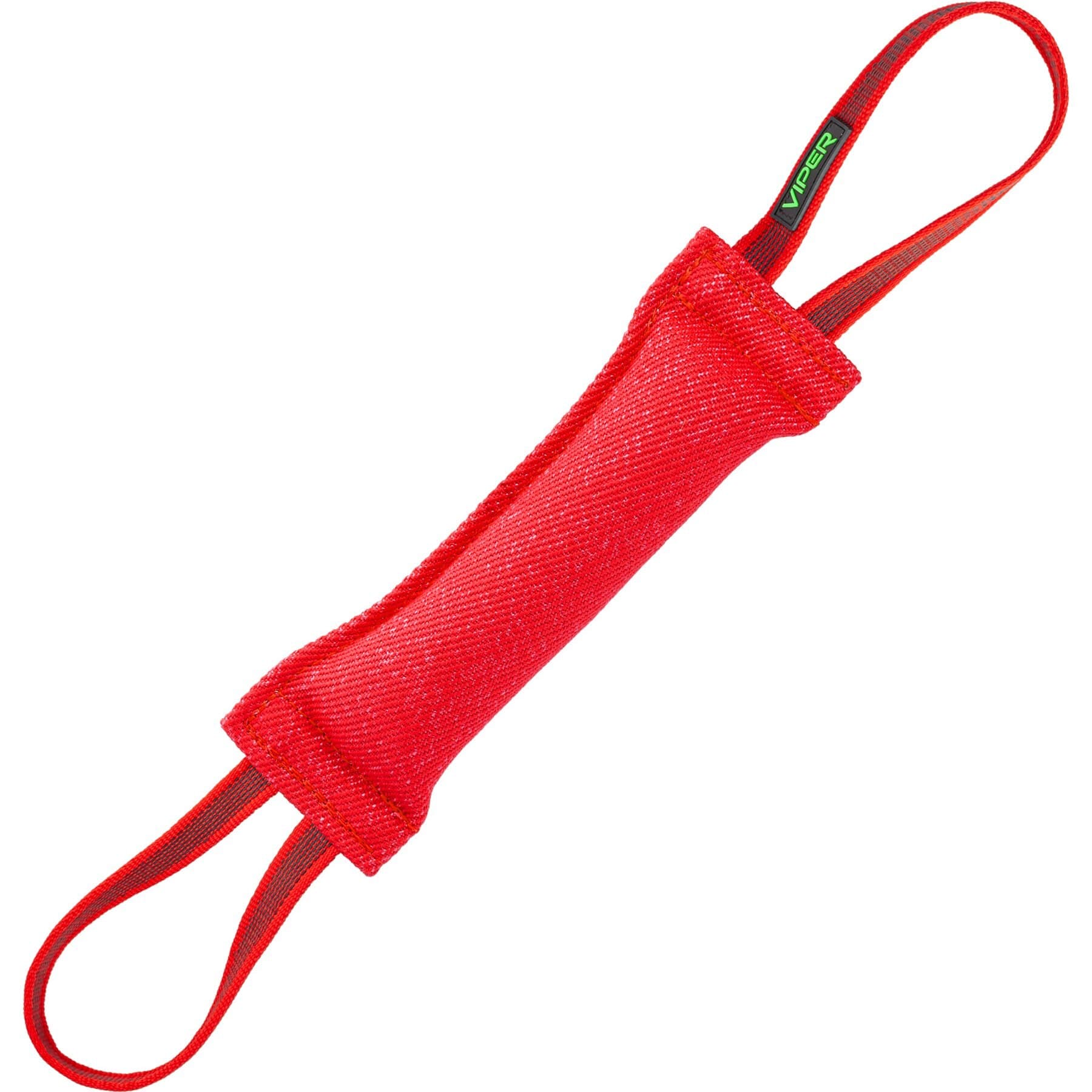 Viper Viper French Linen Tug Dog Toy, Red, 12-in