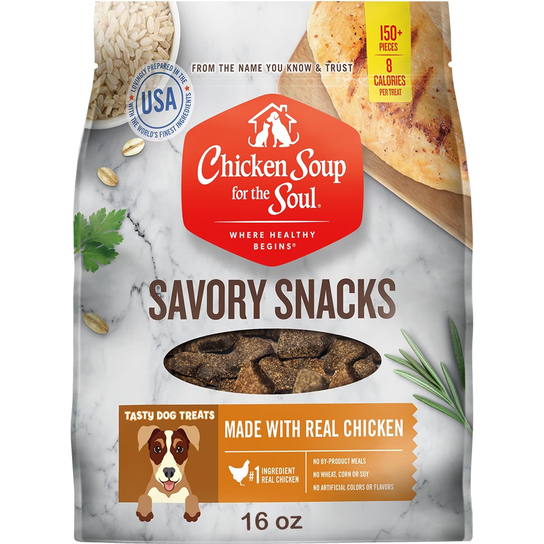 Chicken Soup for the Soul Chicken Soup for the Soul Savory Snacks Chicken Dog Treats