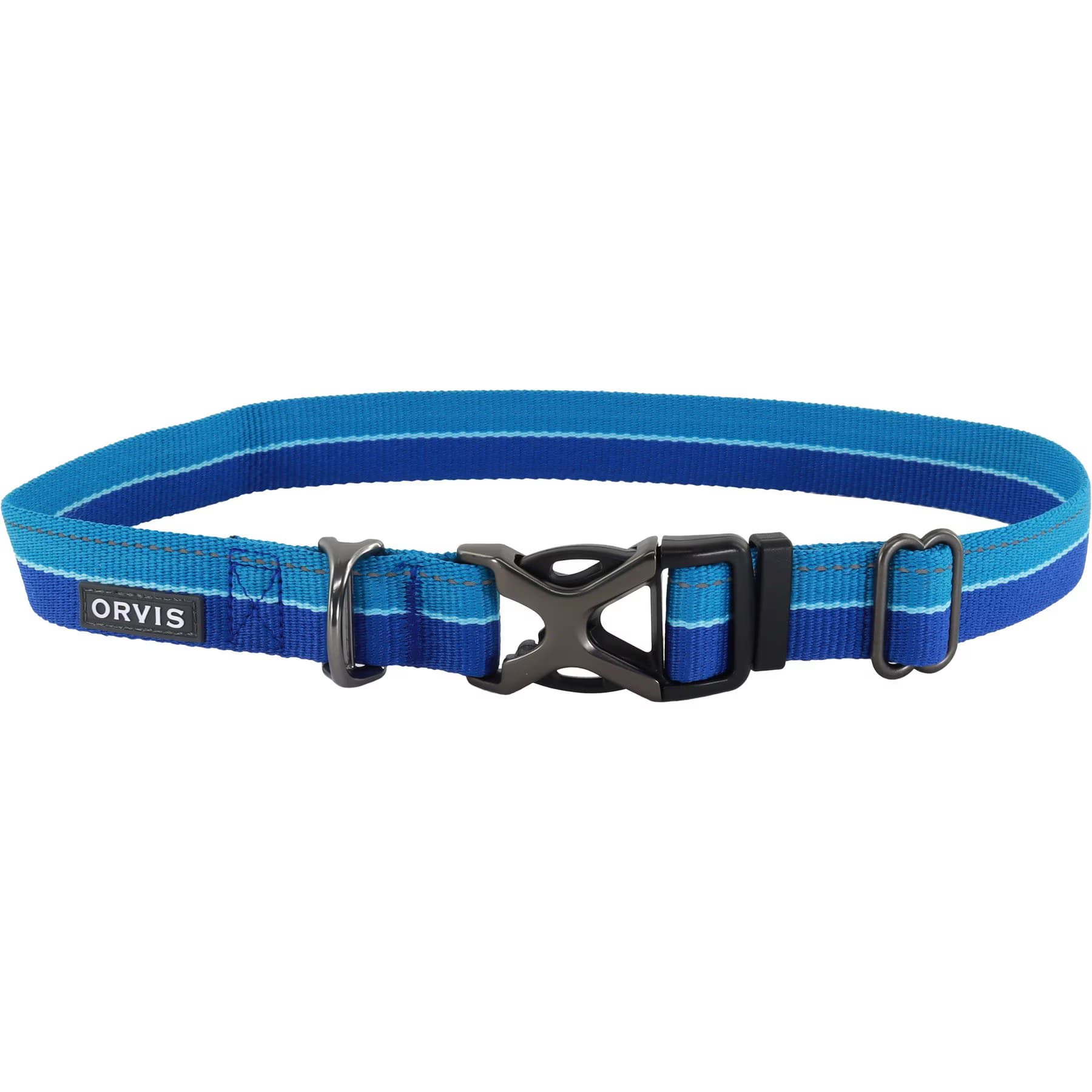 Orvis Orvis Outdoor Adventure Dog Collar, Blue, Small: 10 to 13-in neck, 3/4-in wide