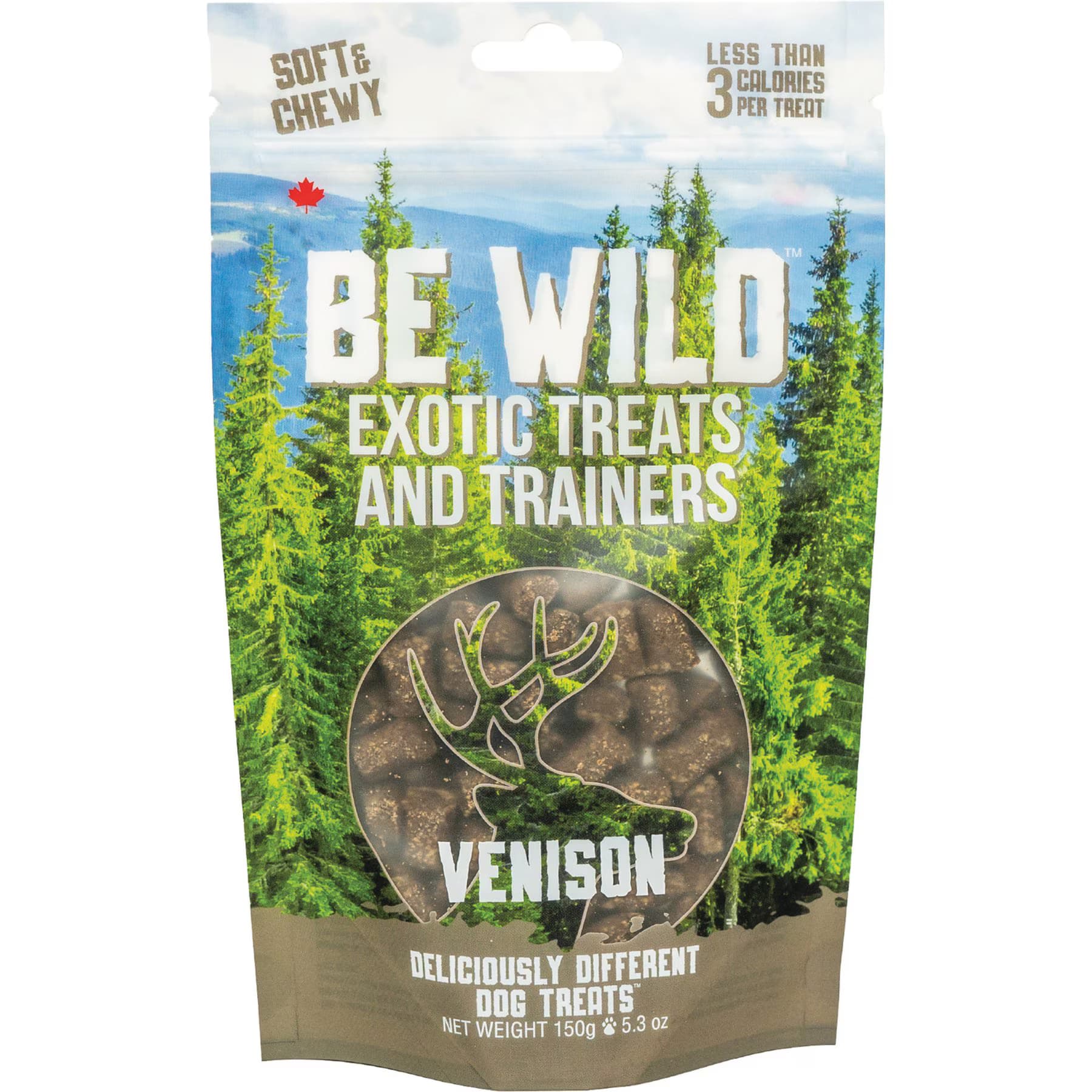 Be Wild Be Wild Exotic Treats & Trainers Venison Dog Treats