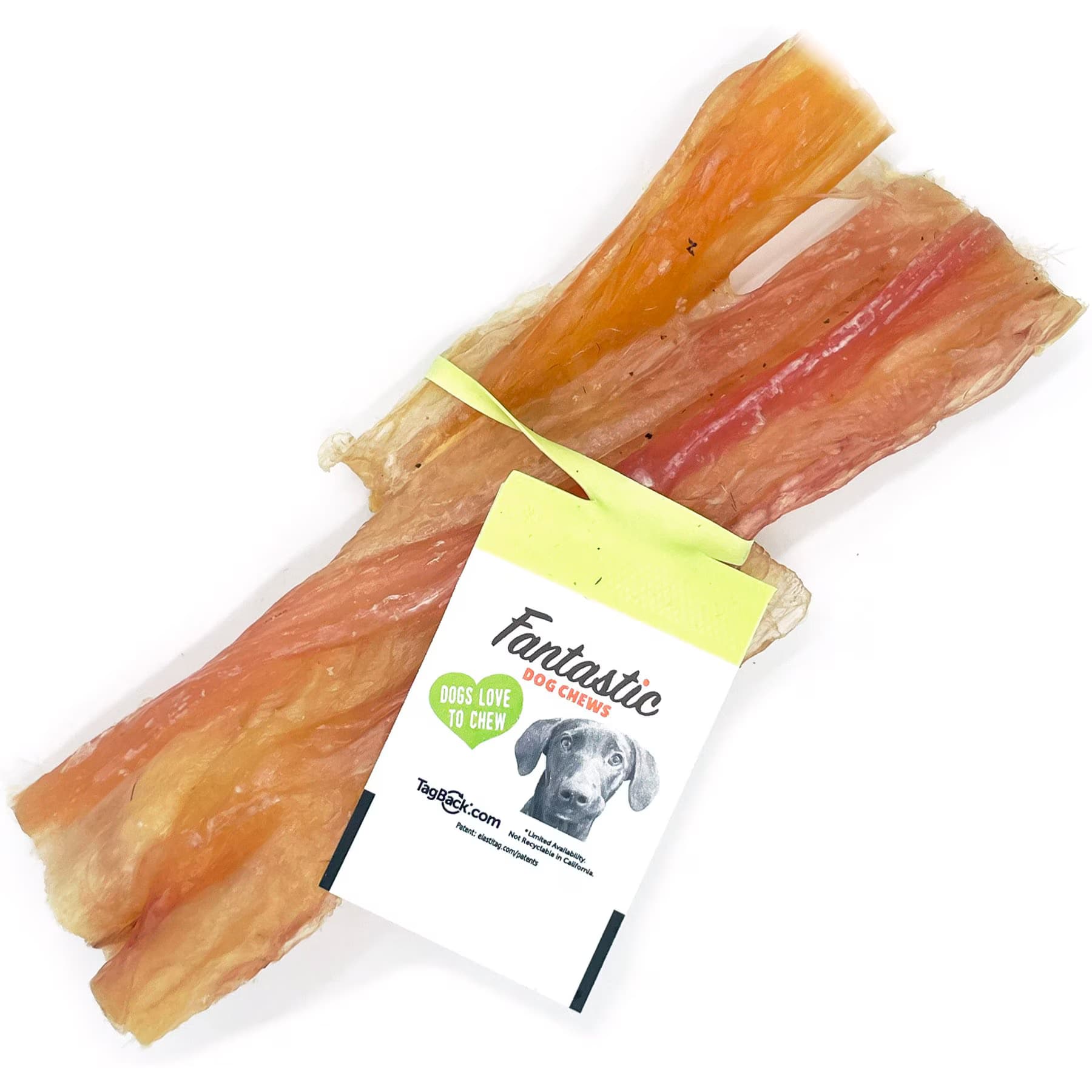 Fantastic Dog Chews Fantastic Dog Chews 6-inch Large Beef Tendon Dog Chew