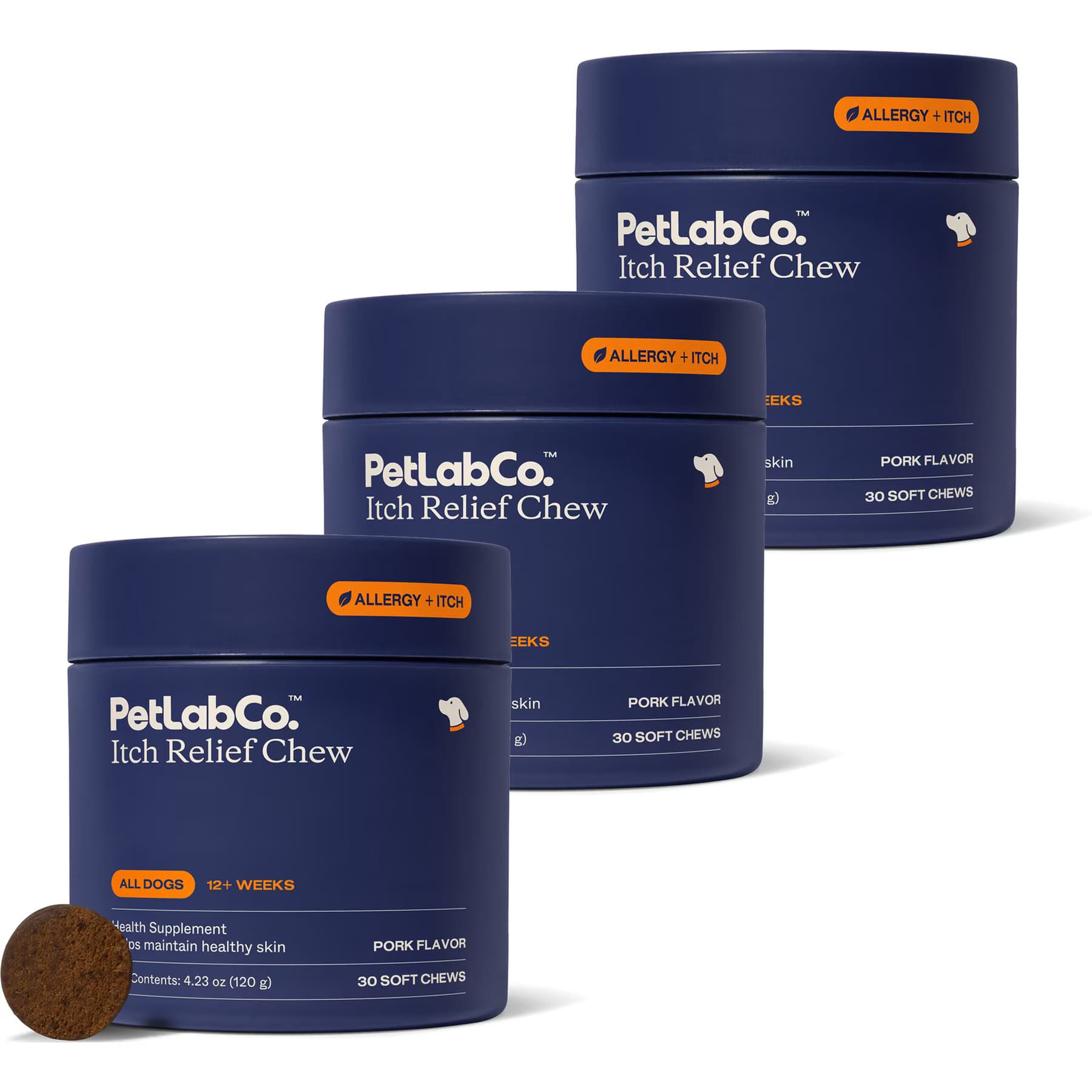 PetLabCo. PetLabCo. Itch Relief Pork Flavor Dog Supplement