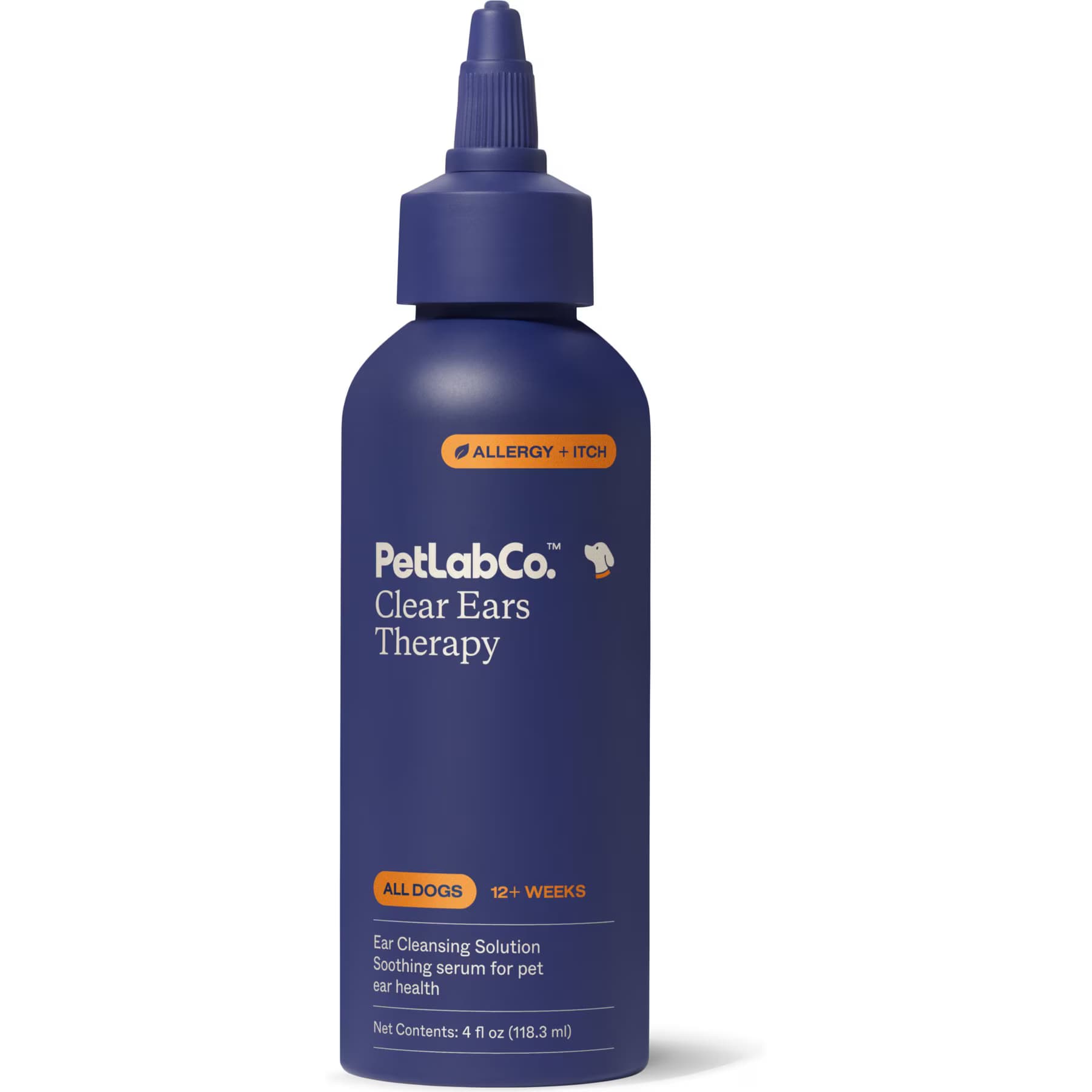PetLabCo. PetLabCo. Clear Ears Therapy Cat & Dog Ear Cleaning Solution, 4-fl oz bottle, 4-fl oz bottle