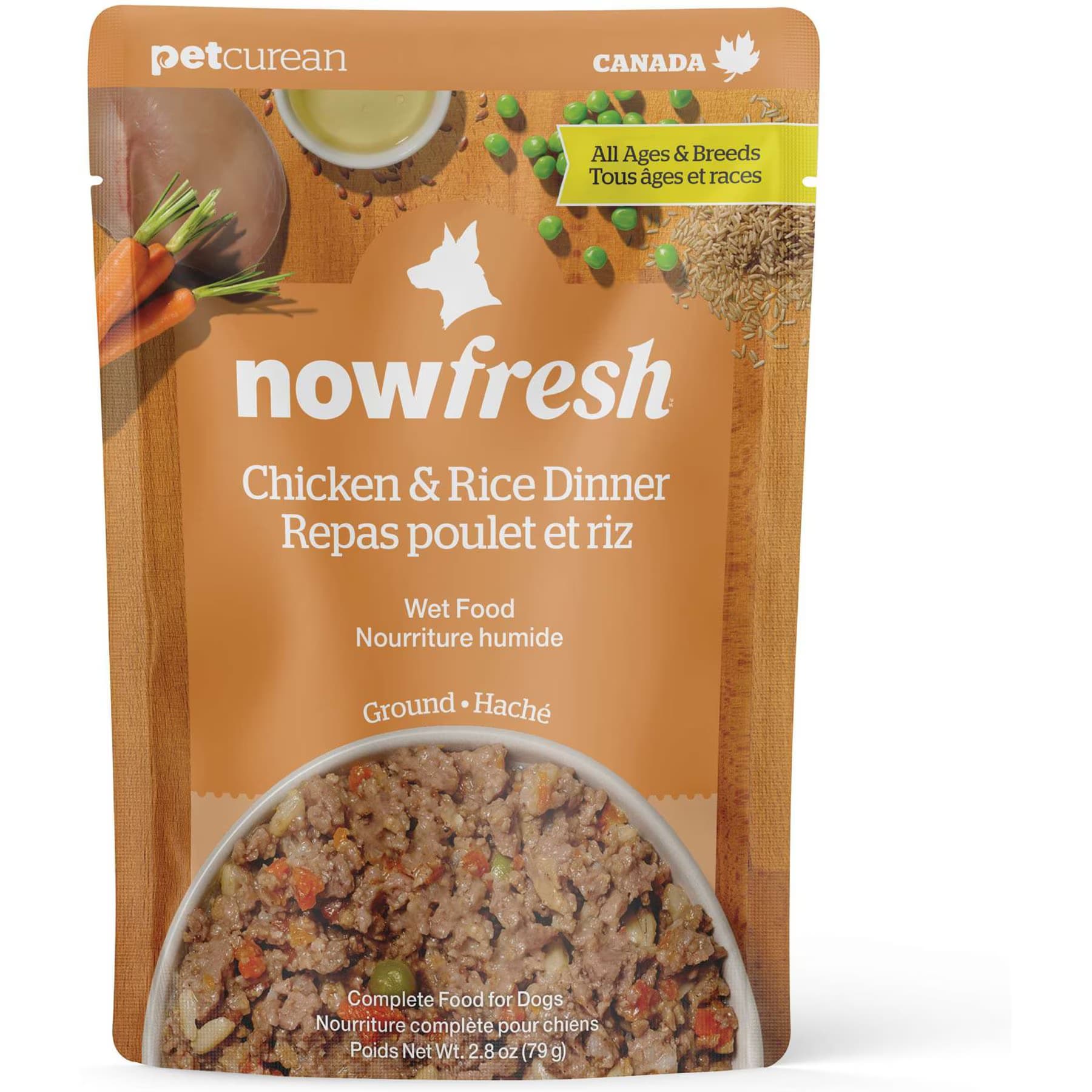 Now Fresh Now Fresh Ground Chicken & Rice Dinner Wet Dog Food