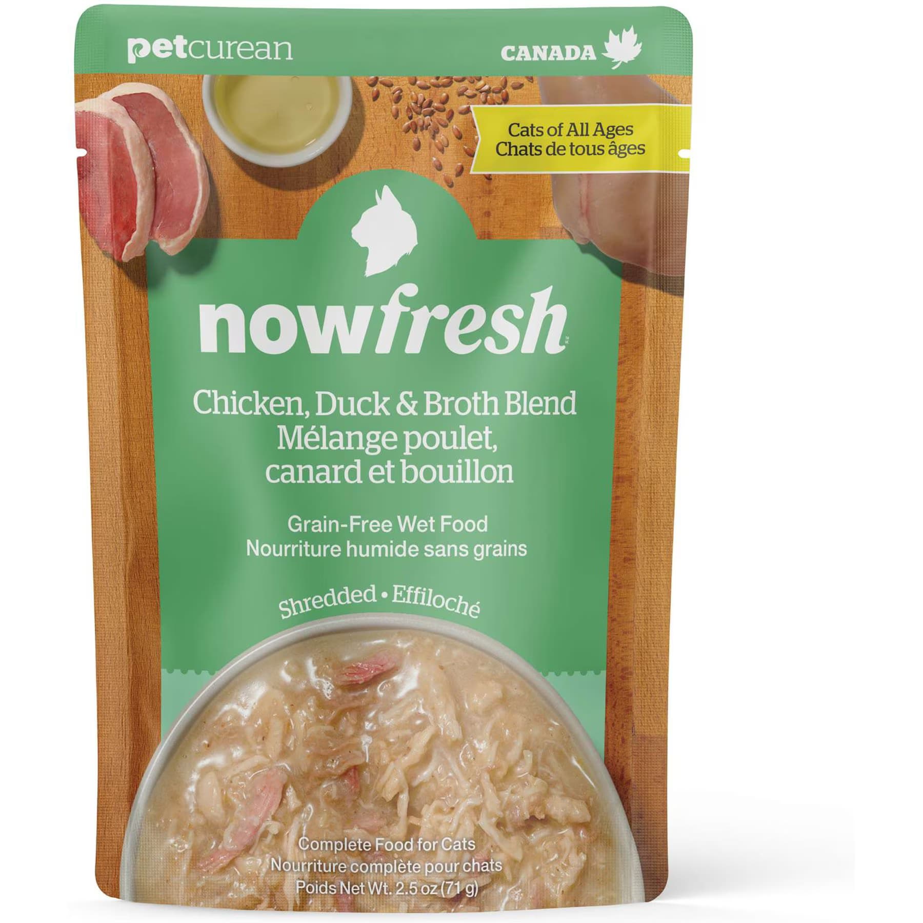 Now Fresh Now Fresh Grain-Free Shredded Chicken, Duck & Broth Blend Wet Cat Food