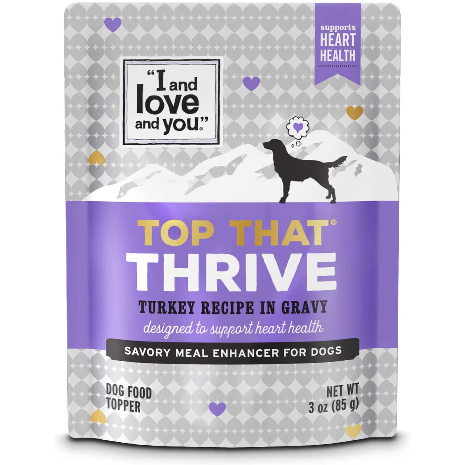 I and Love and You I and Love and You Top That Thrive Turkey Recipe in Gravy Wet Dog Food Topper