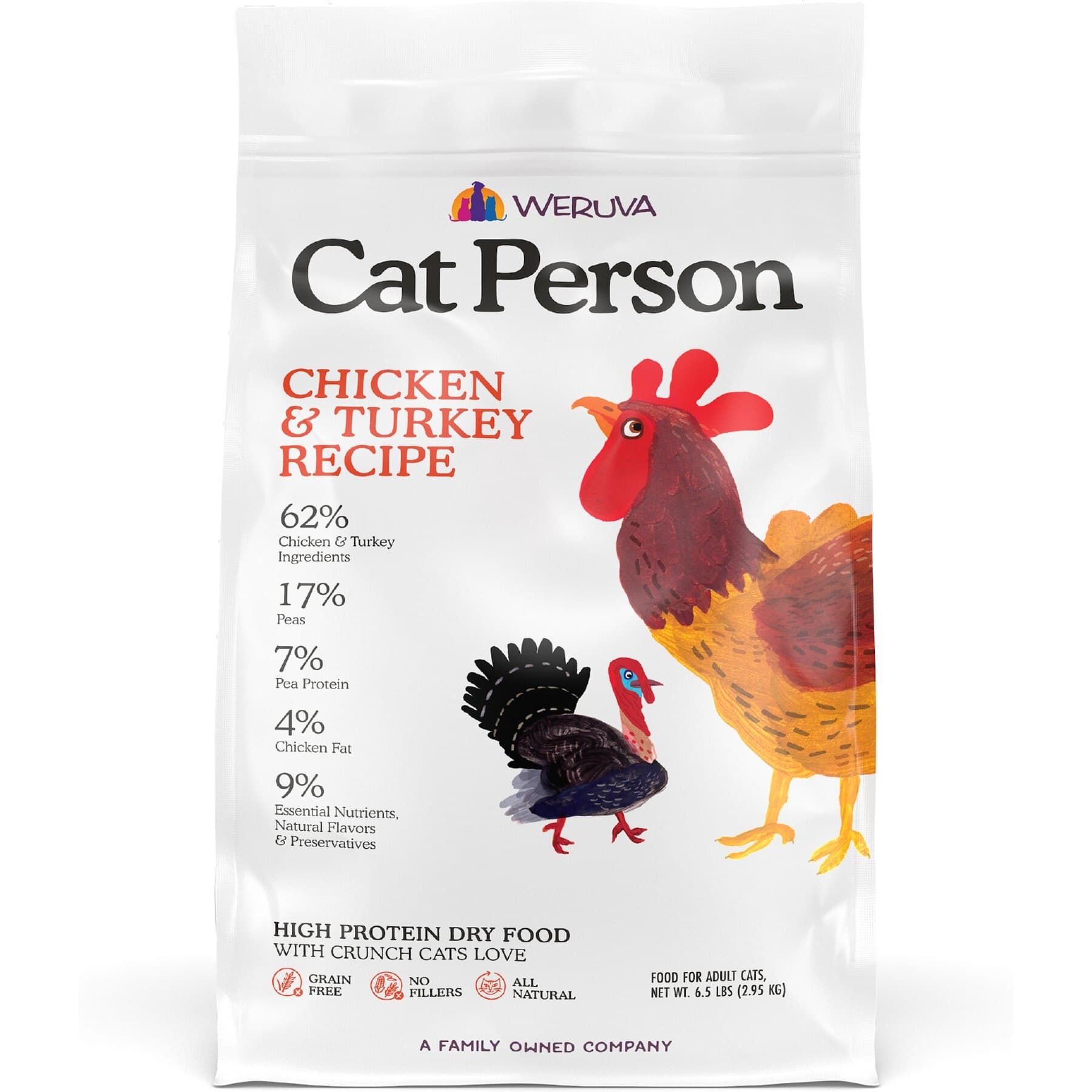 Cat Person by Weruva Cat Person by Weruva Chicken & Turkey Grain-Free Dry Cat Food