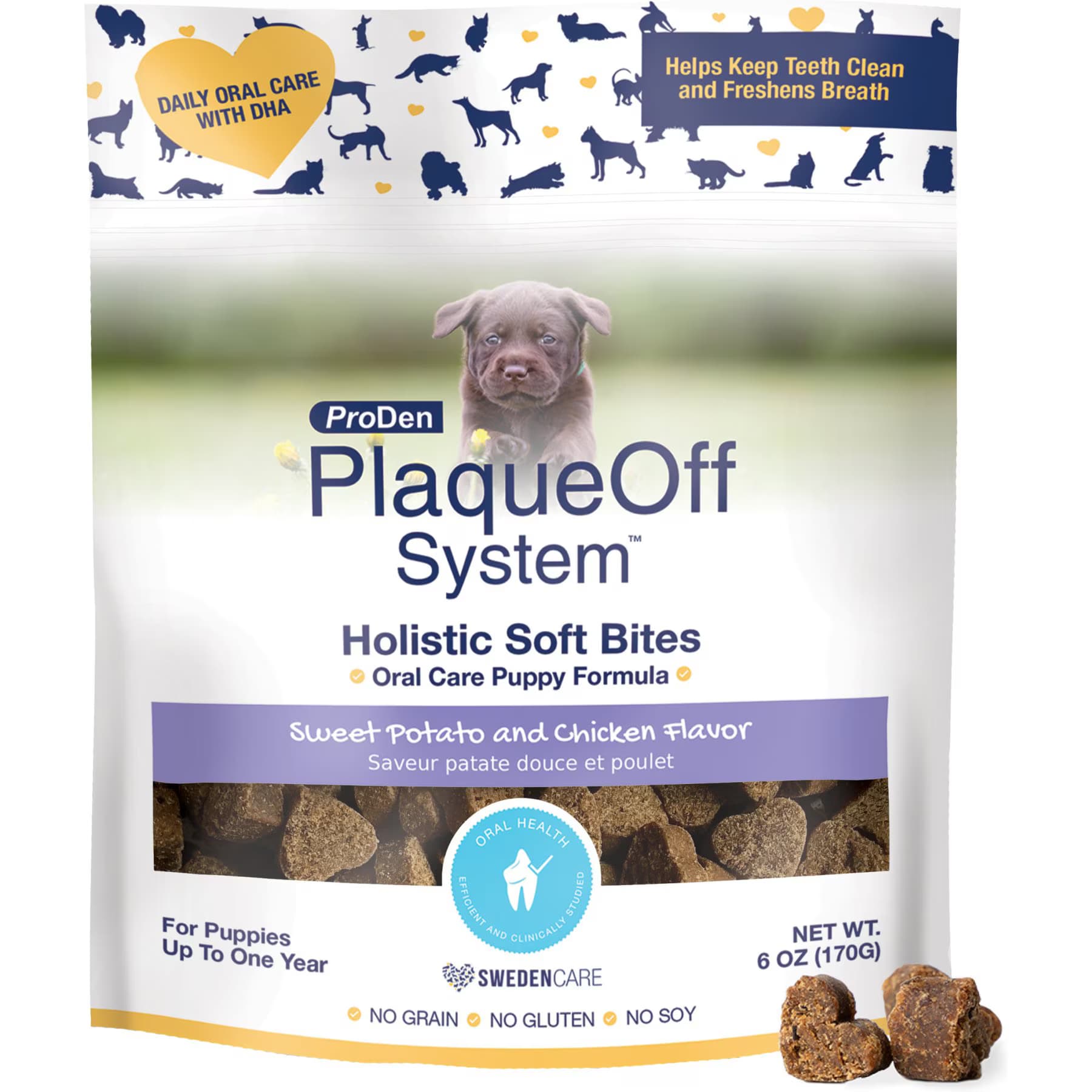 ProDen ProDen Plaqueoff System Holistic Oral Care Puppy Dental Dog Treats