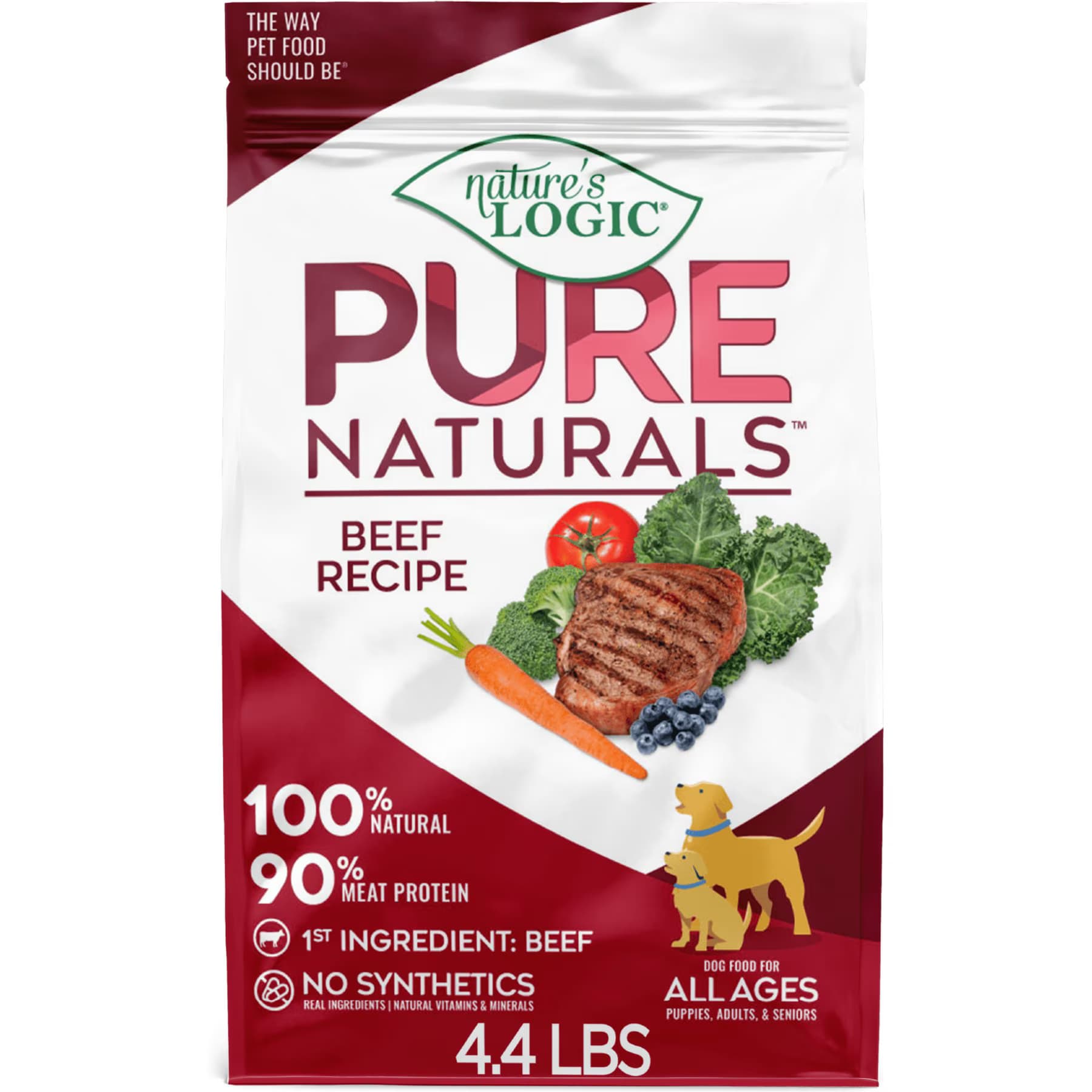 Nature's Logic Nature’s Logic Pure Naturals 100% Natural Beef Recipe Synthetic-Free Dry Dog Food
