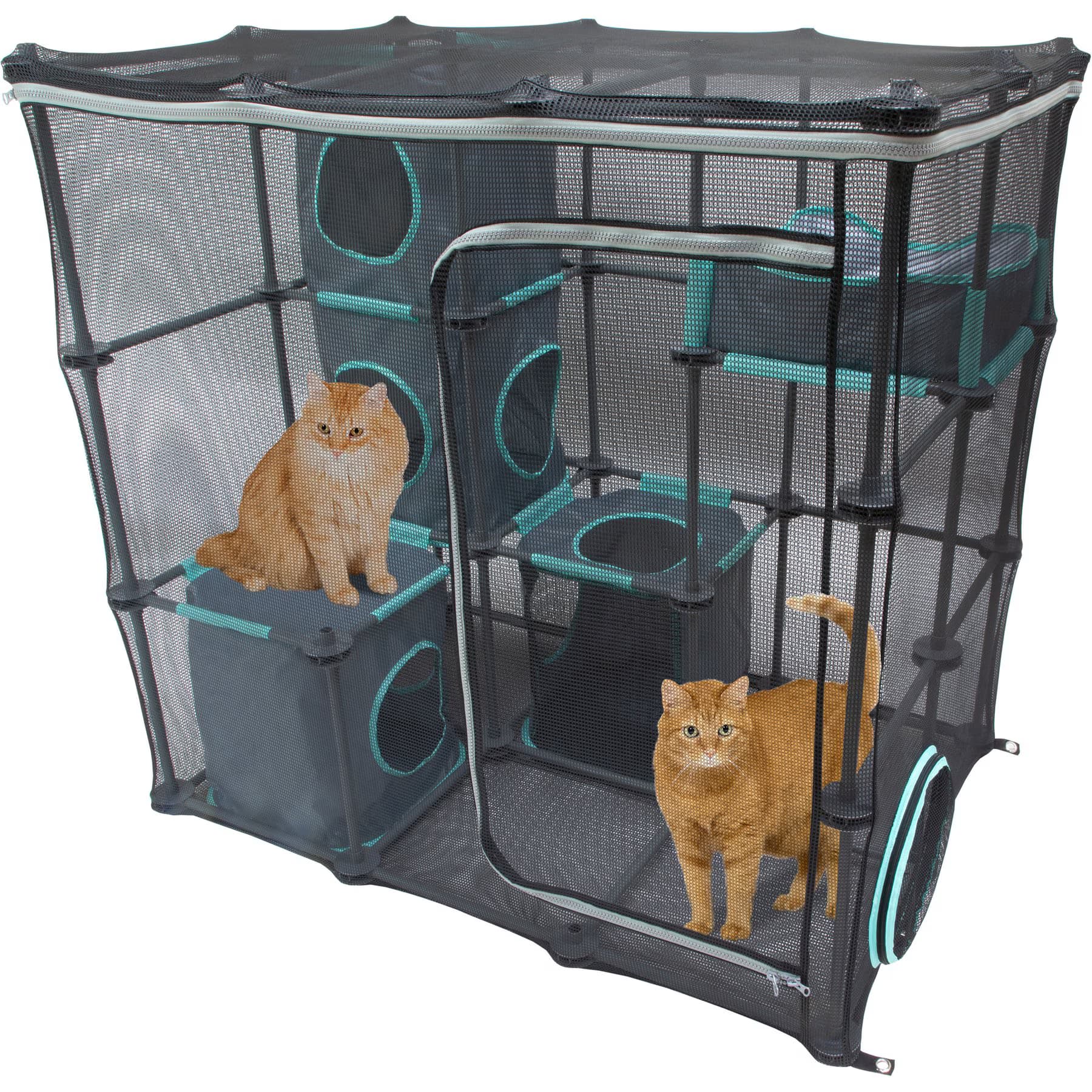 Kitty City Kitty City Outdoor Catio Cat Furniture & Play Kit