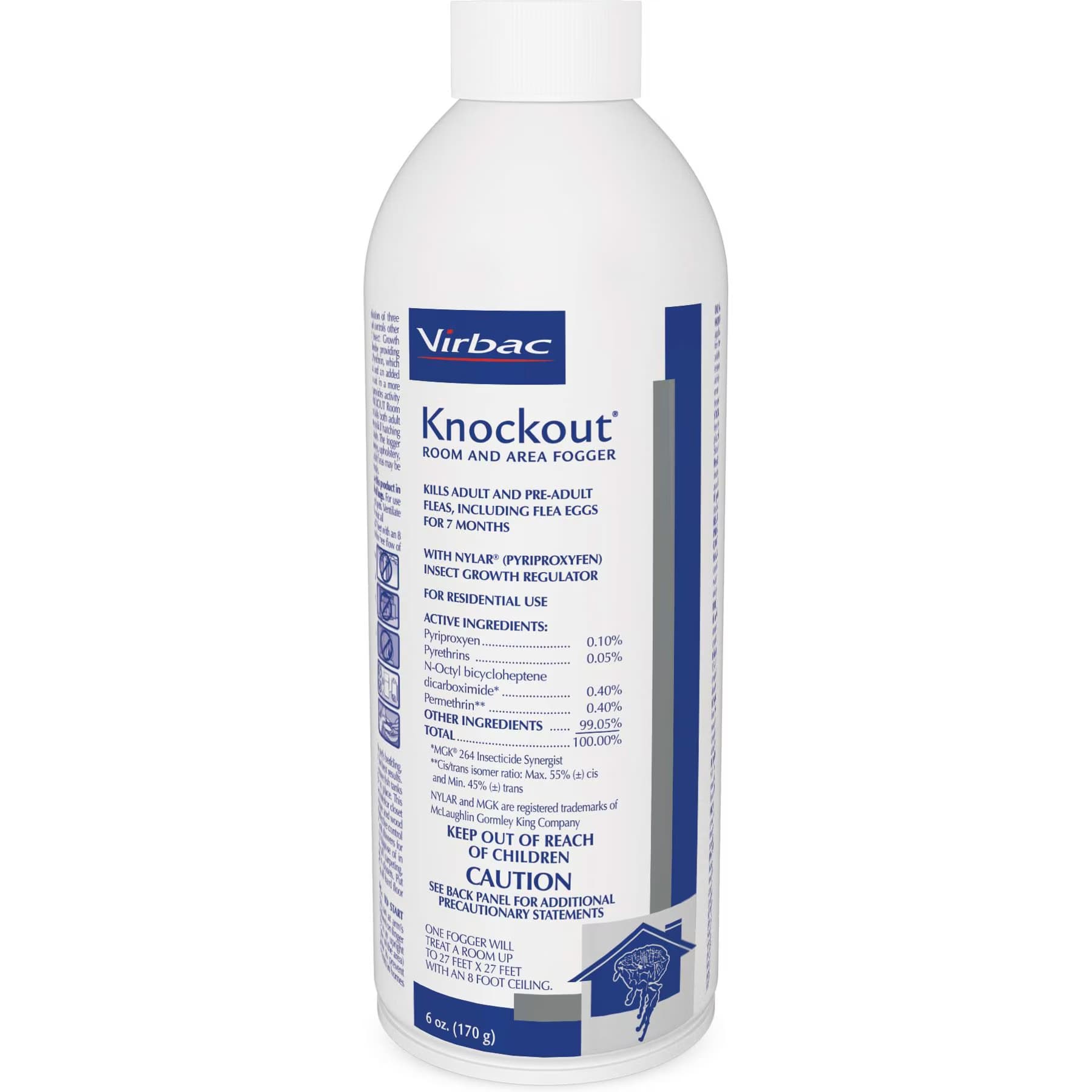 Virbac Virbac Flea & Tick Room & Area Fogger, 6-fl oz can