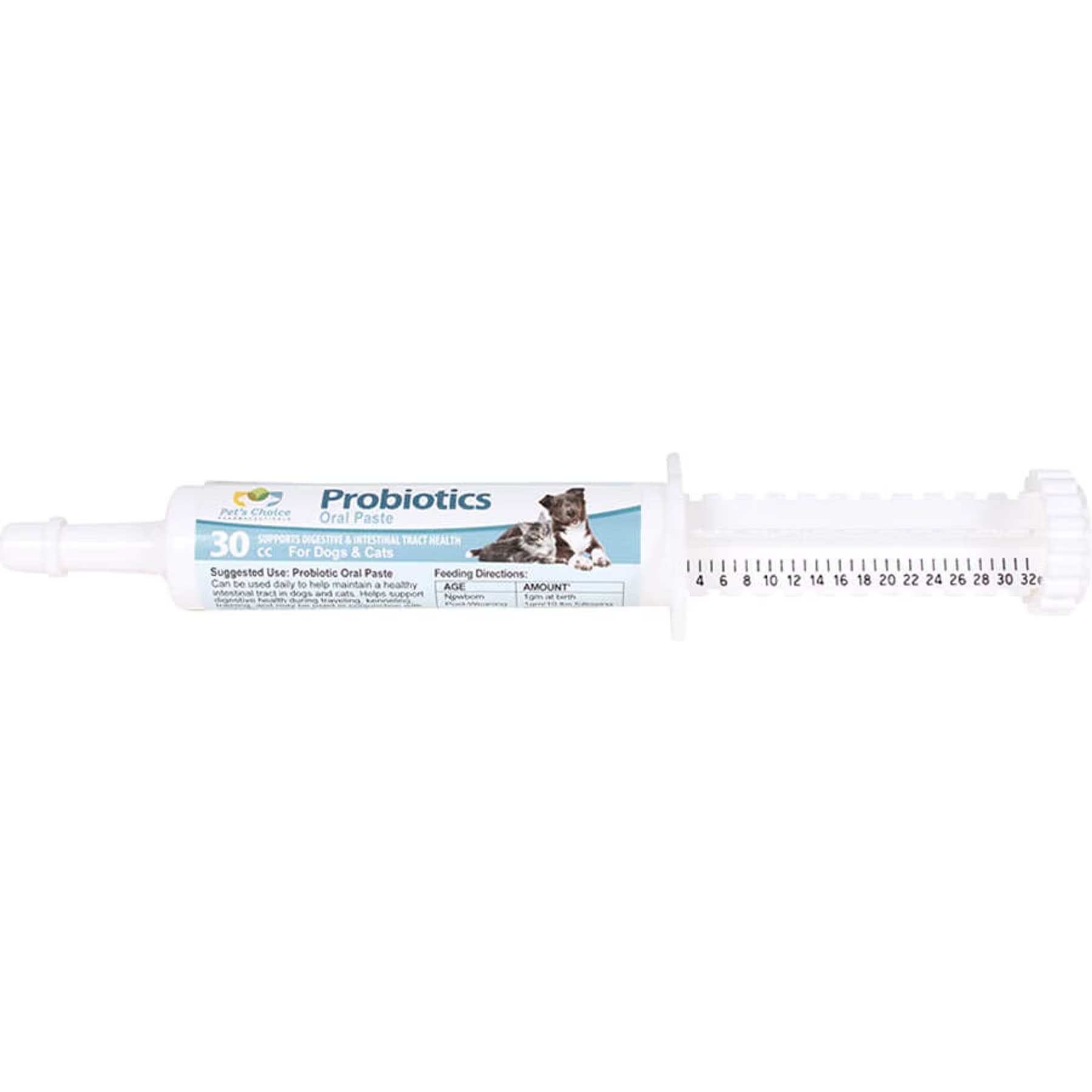 Pet's Choice Pet’s Choice EZ-Soothe Probiotic Oral Paste Digestive & Intestinal Tract Support Supplement for Dogs, 30-cc