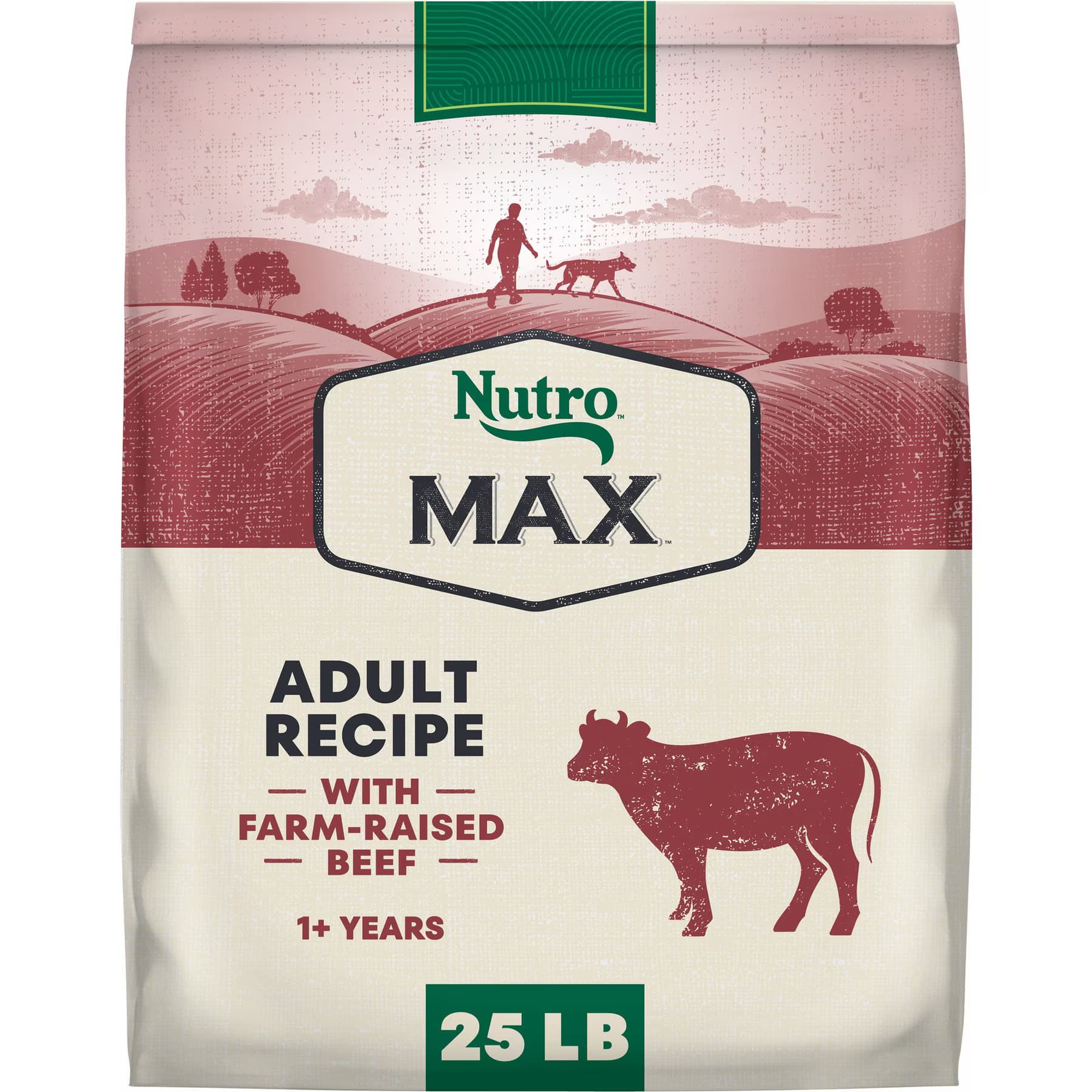 Nutro Nutro Max Adult Farm-Raised Beef Recipe Natural Dry Dog Food