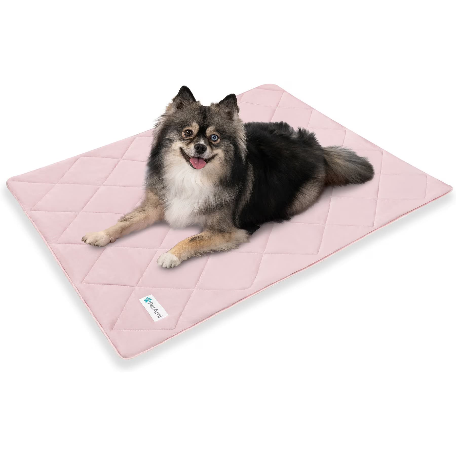 PetAmi Soft Cooling Cat & Dog Blanket, Pink, X-Large — view 3