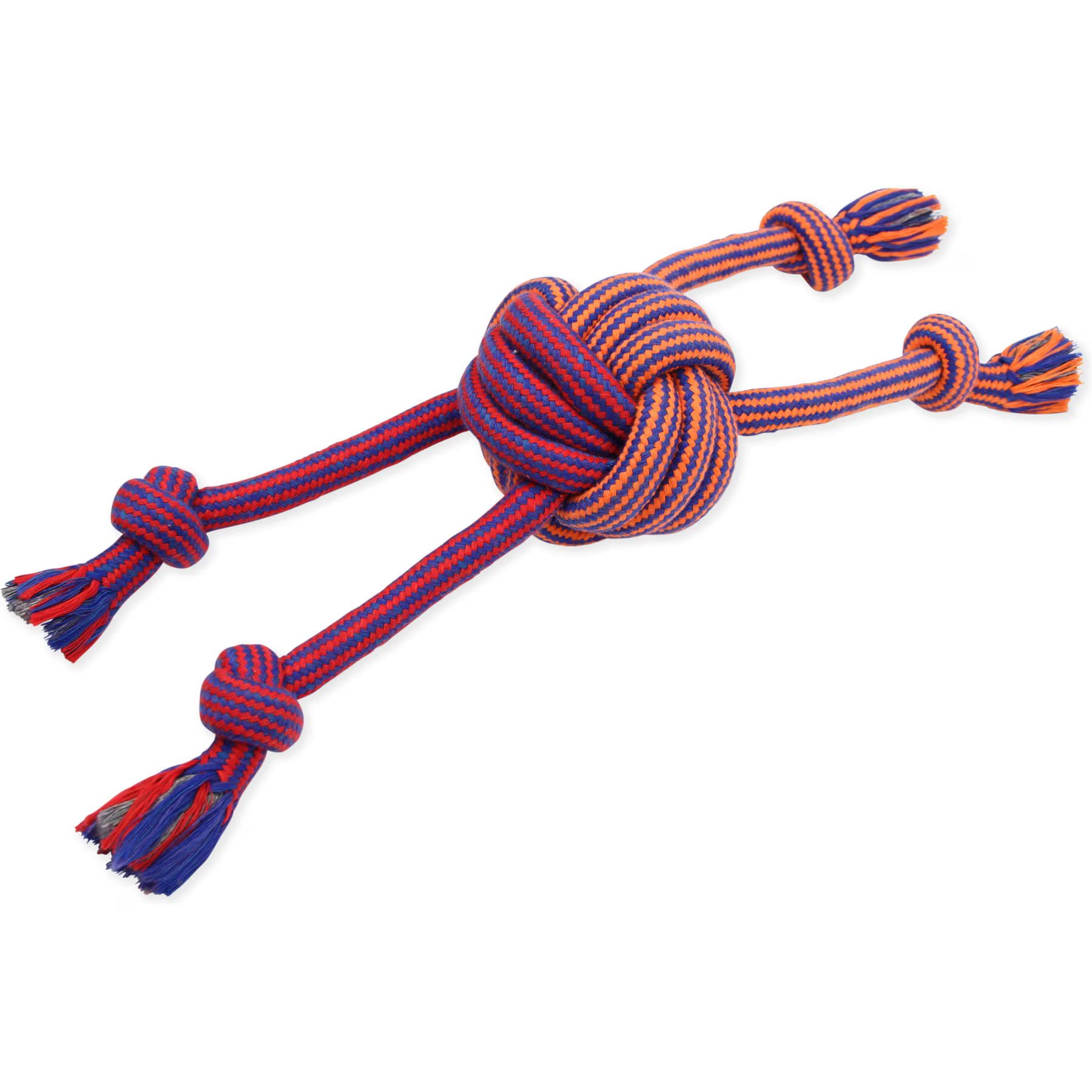 Mammoth Flossy Chews EXTRA Monkey Fist Tough Rope Tug Dog Toy, 14-in — view 3