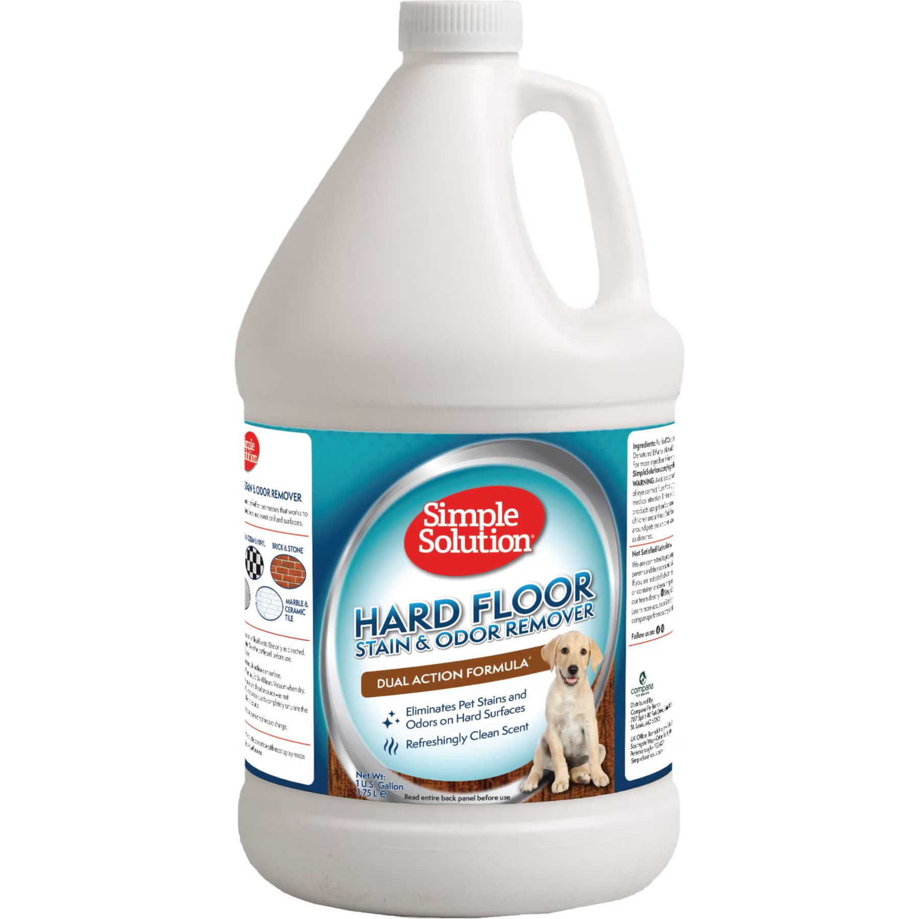 Simple Solution Hardfloors Stain & Odor Remover, 128-fl oz bottle — view 2