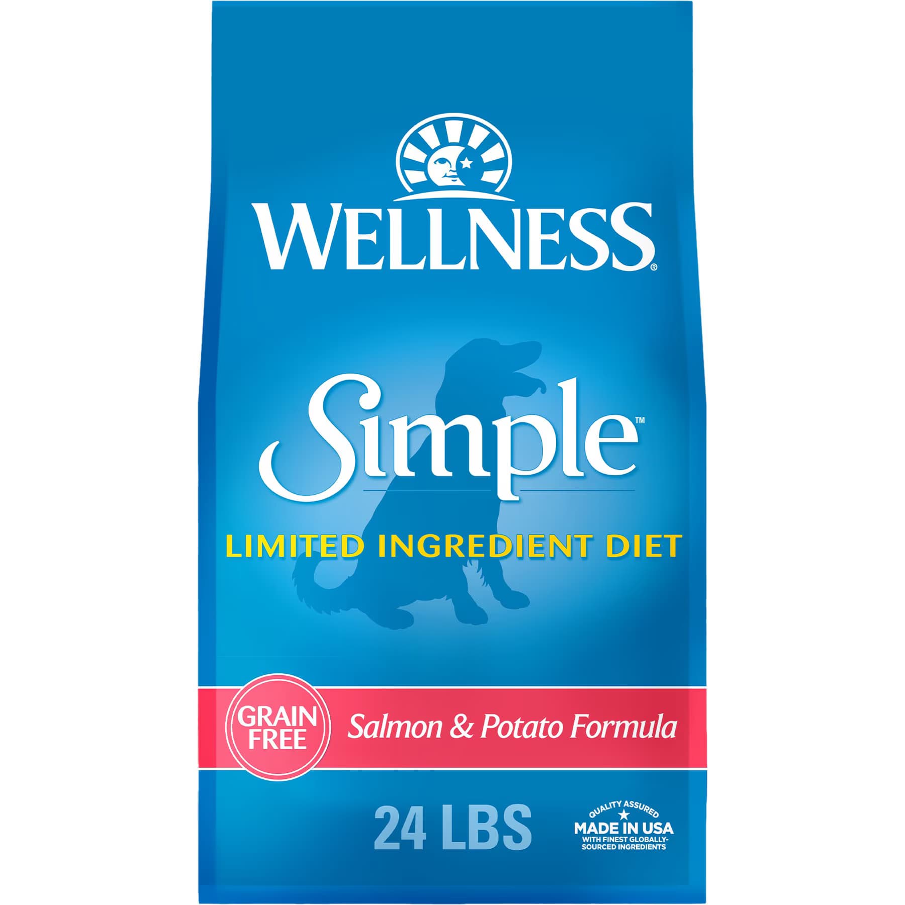 Wellness Simple Limited Ingredient Adult Wholesome Grains Natural Salmon & Potato Dry Dog Food — view 3