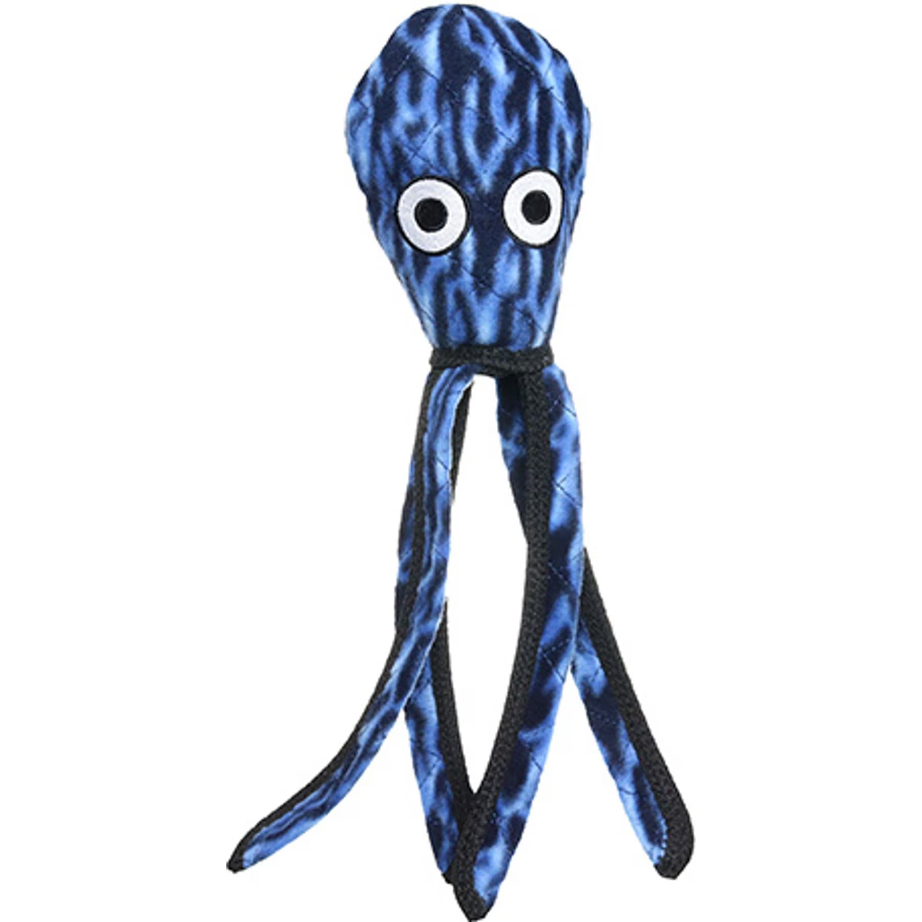 Tuffy's Tuffy's Ocean Creature Squid Squeaky Dog Plush Toy, Green