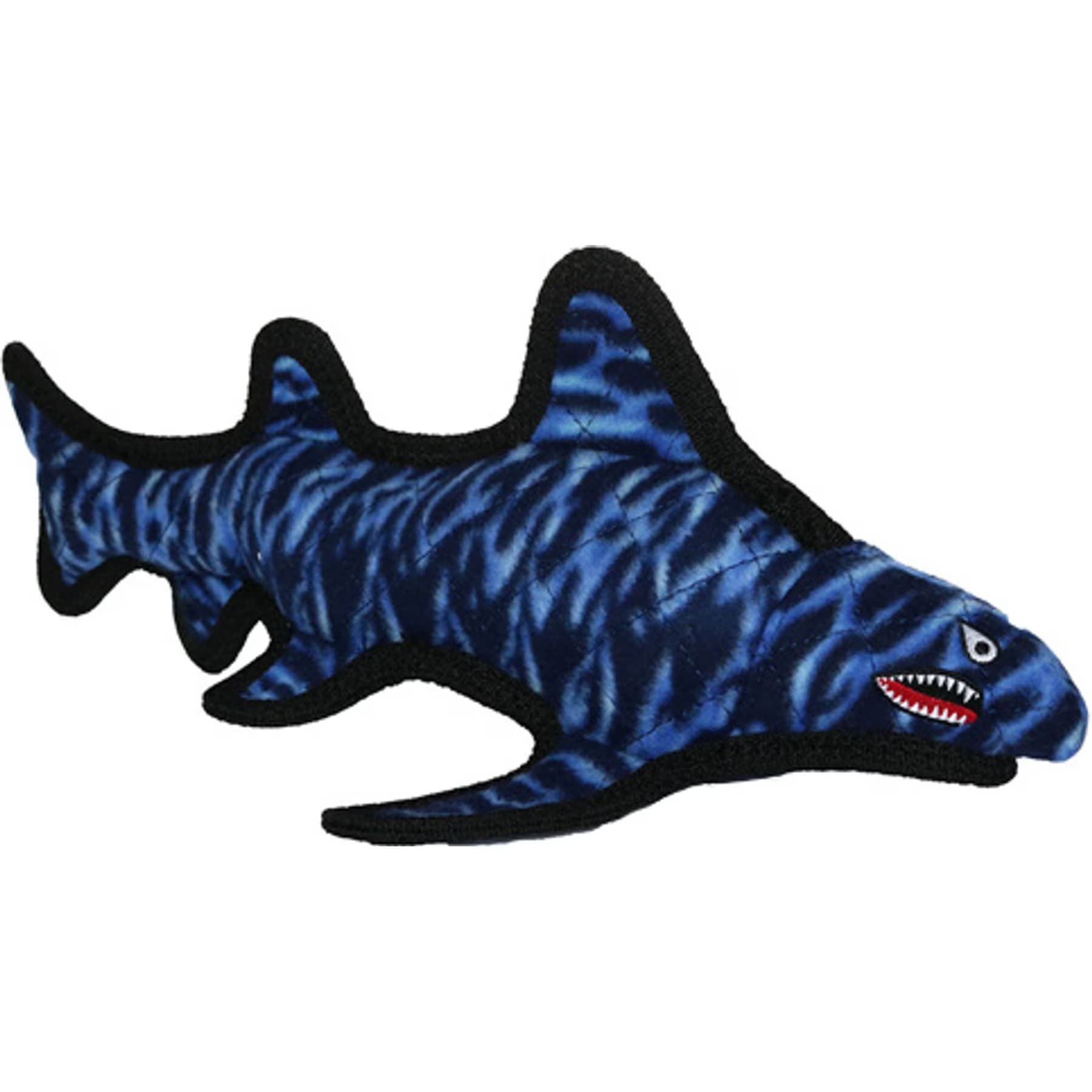 Tuffy's Tuffy's Ocean Shark Squeaky Dog Plush Toy, Blue