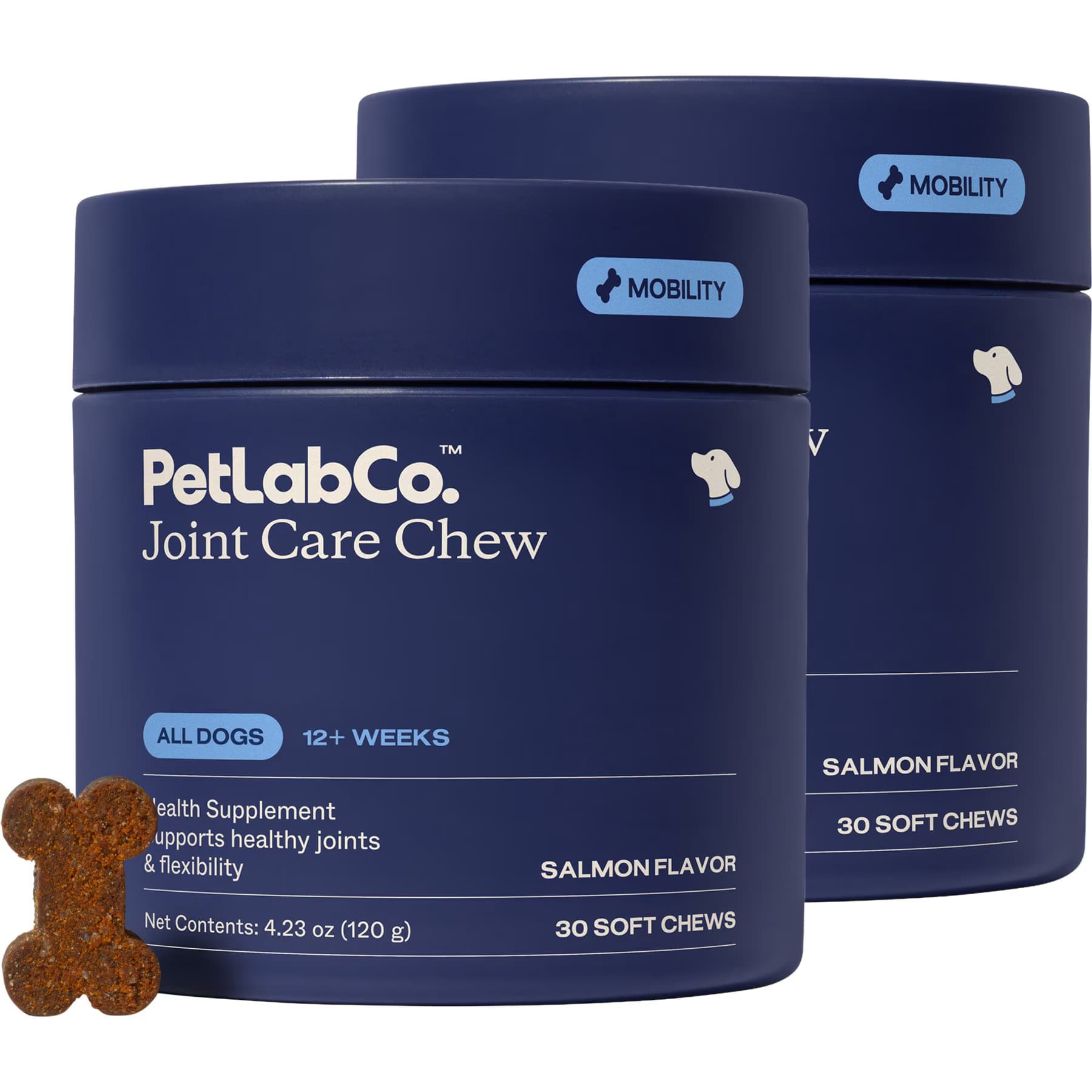 PetLabCo. PetLabCo. Joint Care Salmon Flavored Soft Chew Joint Supplement for Dogs