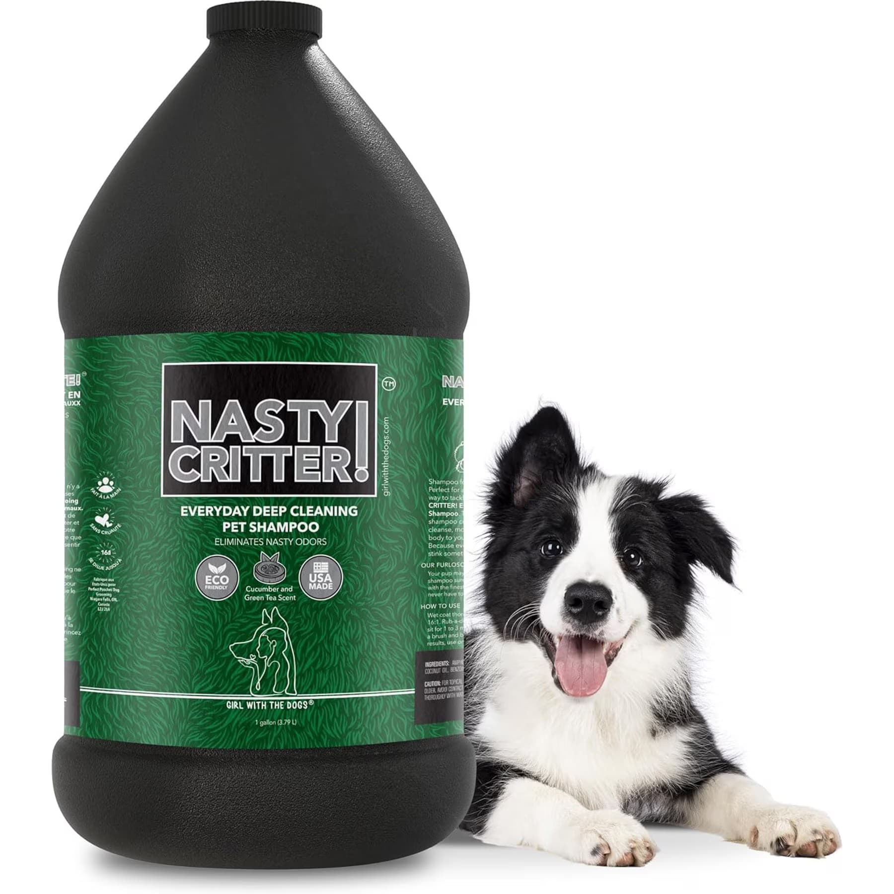 Girl With The Dogs Nasty Critter! Everyday Deep Cleaning Dog Shampoo, 16-fl oz bottle — view 2