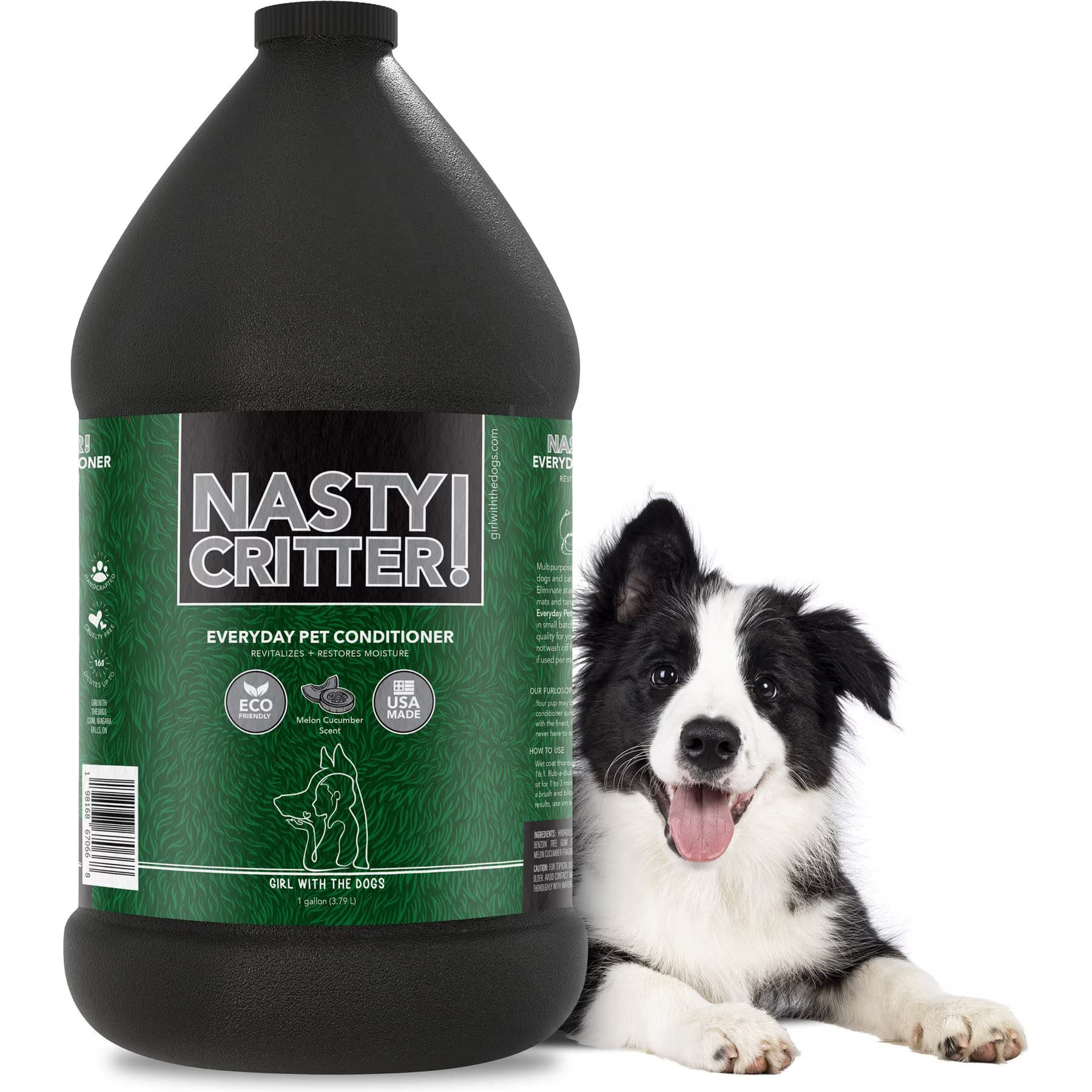 Girl With The Dogs Nasty Critter! Everyday Deep Cleaning Dog Conditioner, 16-fl oz bottle — view 2