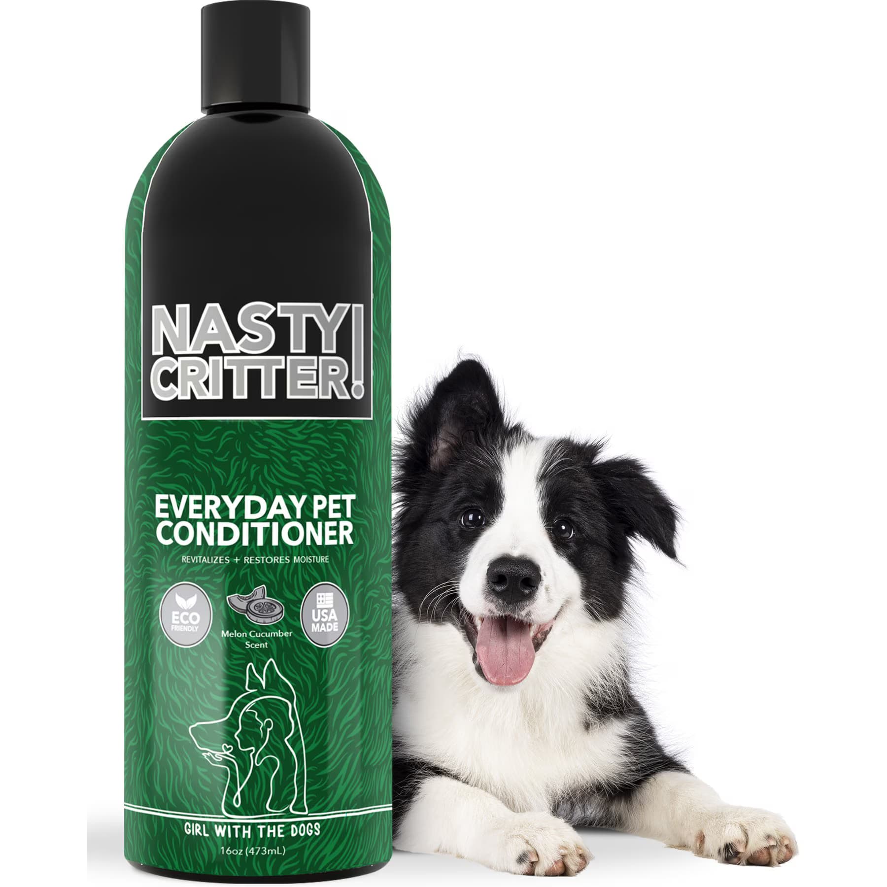 Girl With The Dogs Girl With The Dogs Nasty Critter! Everyday Deep Cleaning Dog Conditioner, 16-fl oz bottle