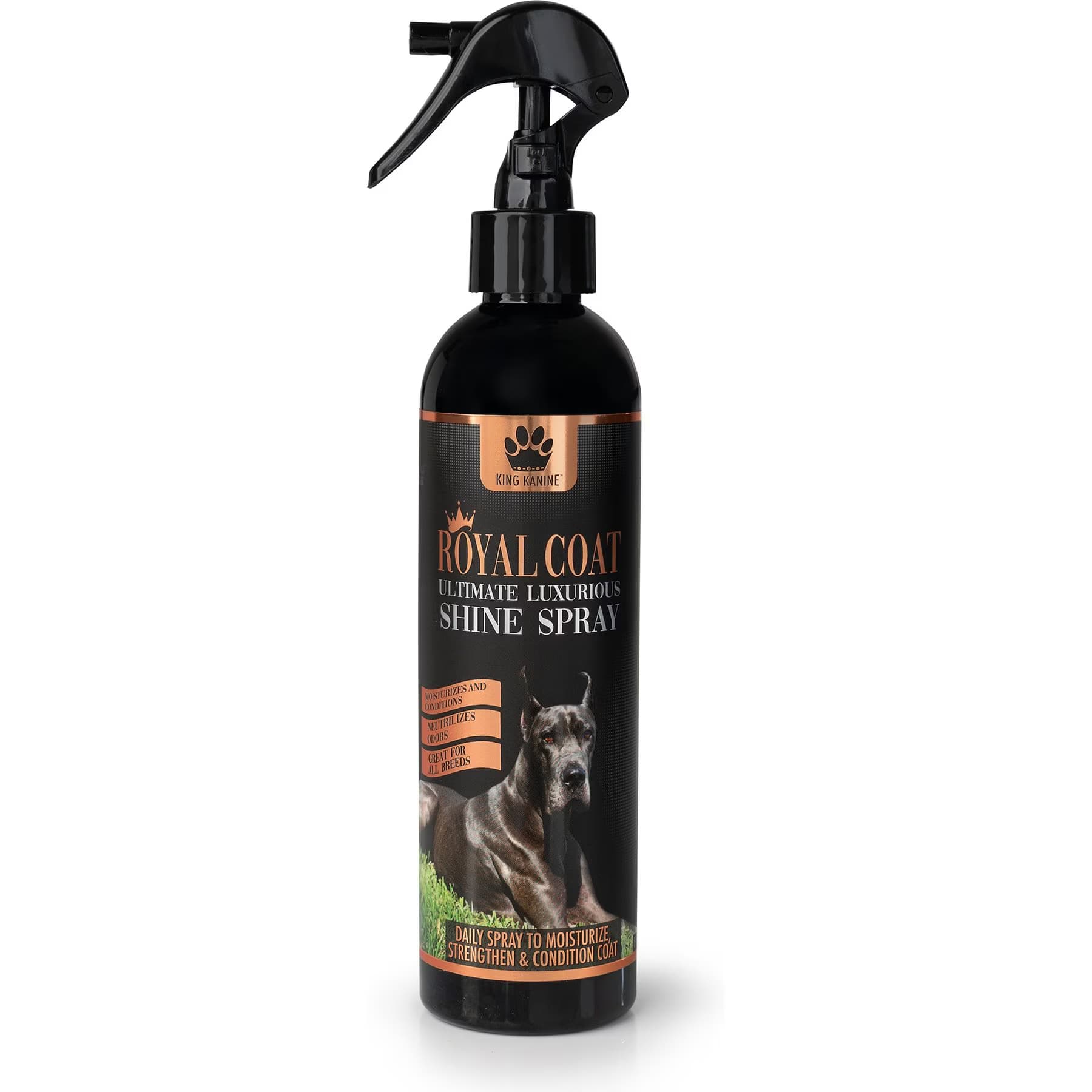 King Kanine King Kanine Royal Coat Dog, Cat & Small Pet Grooming Spray, 8-fl oz bottle