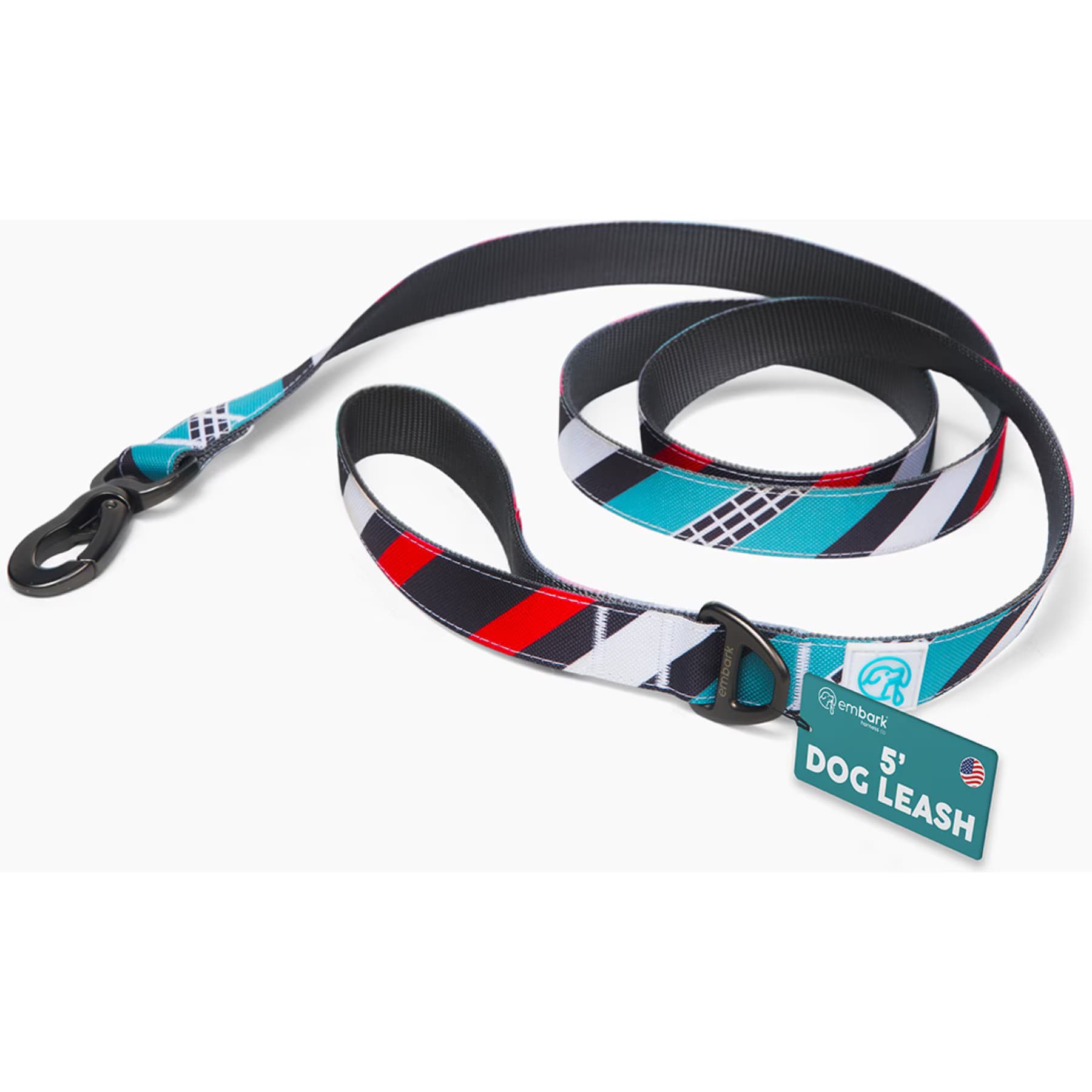 Embark Harness Co. Embark Harness Co. Adventure Dog Leash, Maverick, 5-ft