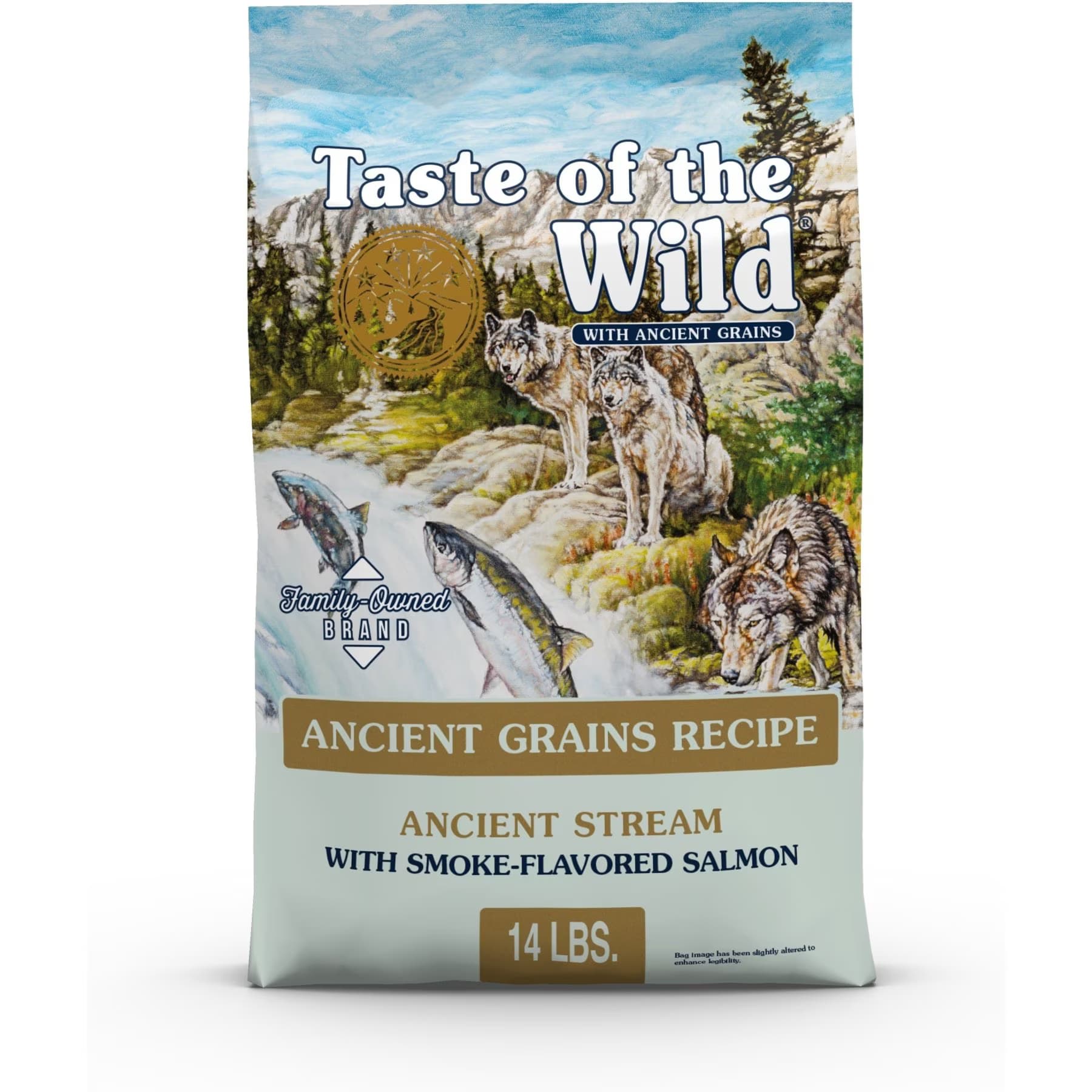 Taste of the Wild Ancient Stream Smoke-Flavored Salmon with Ancient Grains Dry Dog Food — view 2