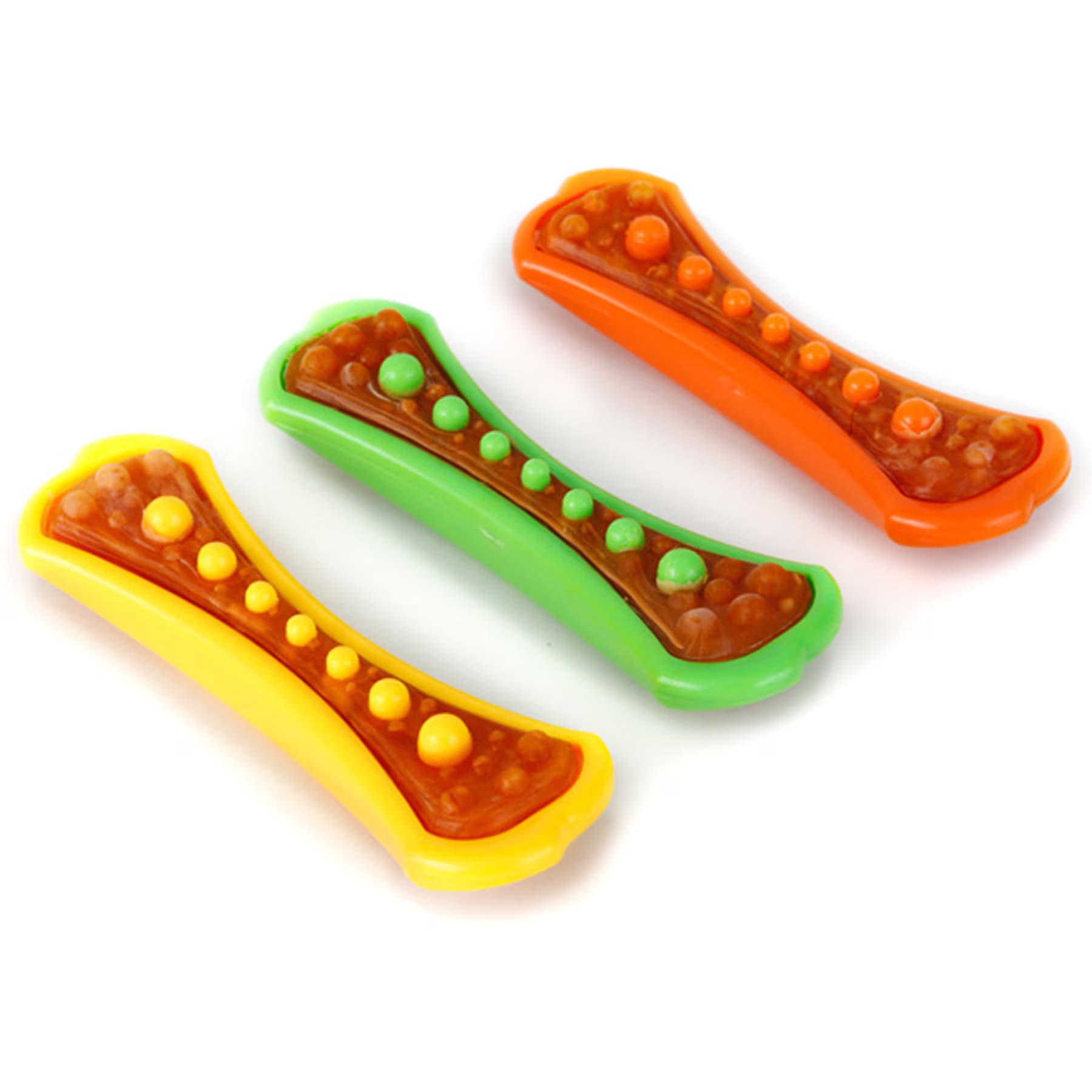 Hartz Chew 'n Clean Dental Duo Dog Treat & Chew Toy, Color Varies — view 2