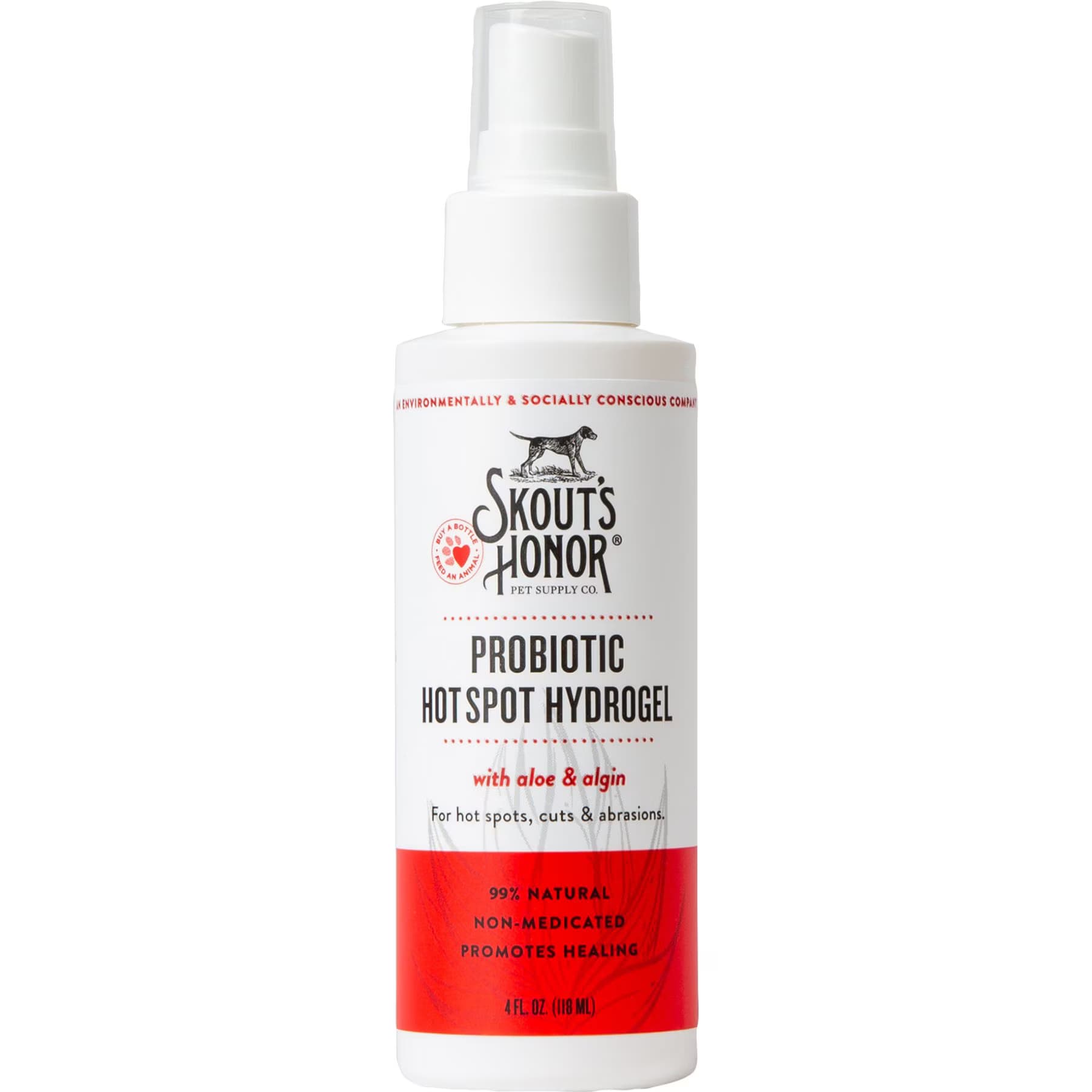 Skout's Honor Skout’s Honor Probiotic Hot Spot Hydrogel, 4-fl oz bottle