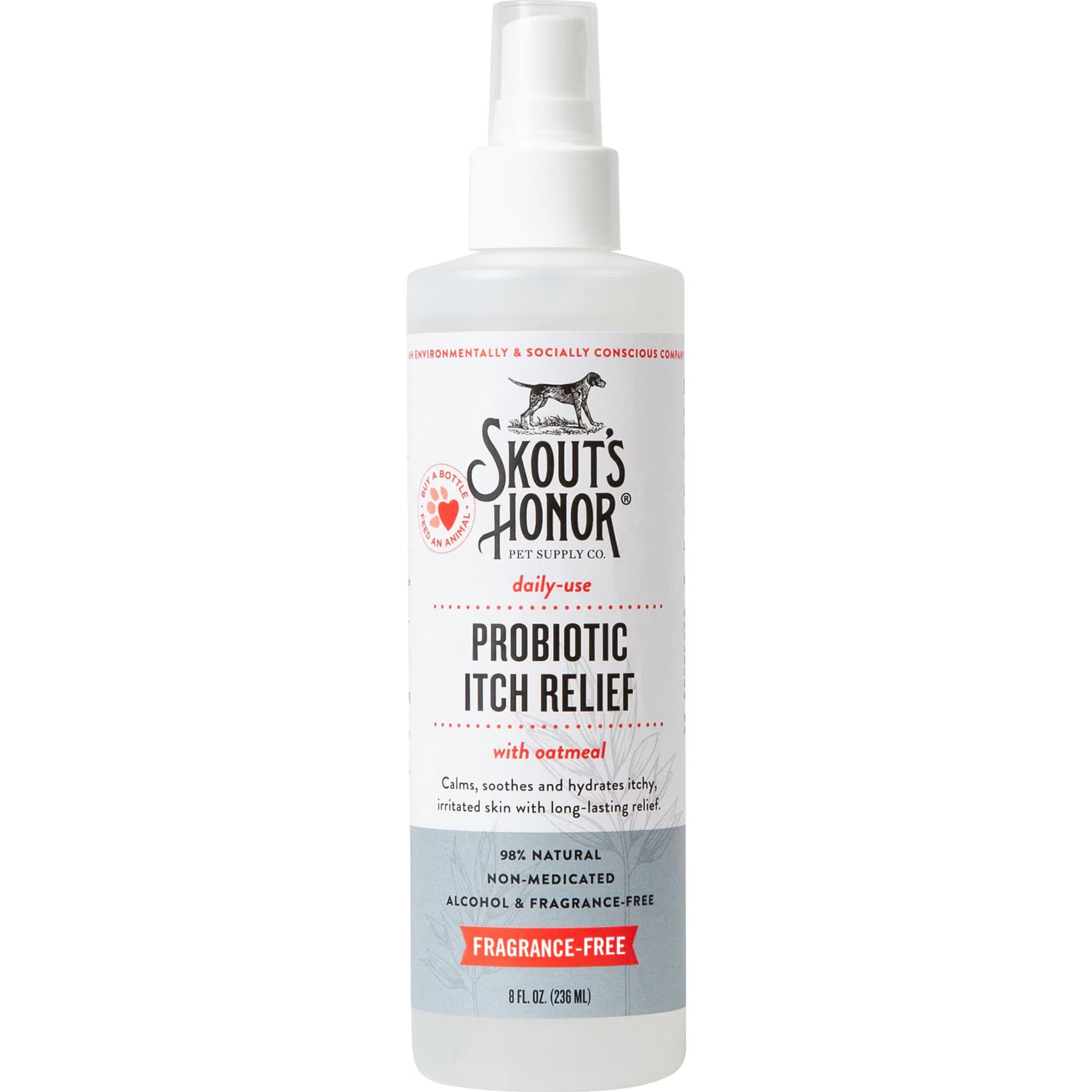 Skout's Honor Skout’s Honor Probiotic Itch Relief, 8-fl oz bottle