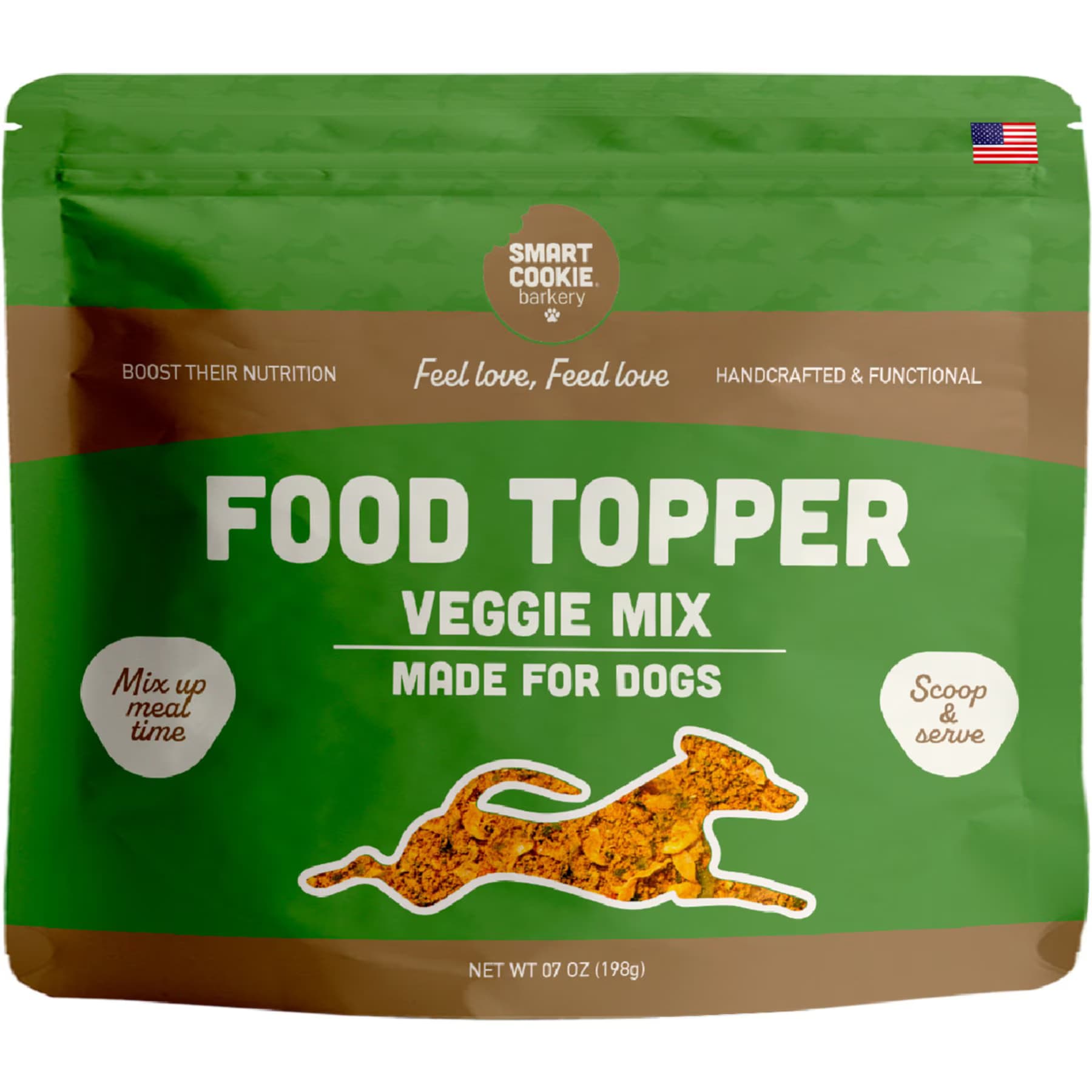 Smart Cookie Barkery Smart Cookie Barkery Veggie Dog Food Topper