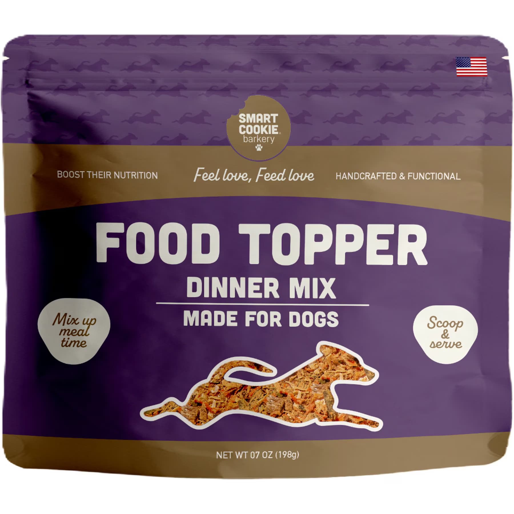 Smart Cookie Barkery Smart Cookie Barkery Dinner Dog Food Topper — Dinner Mix