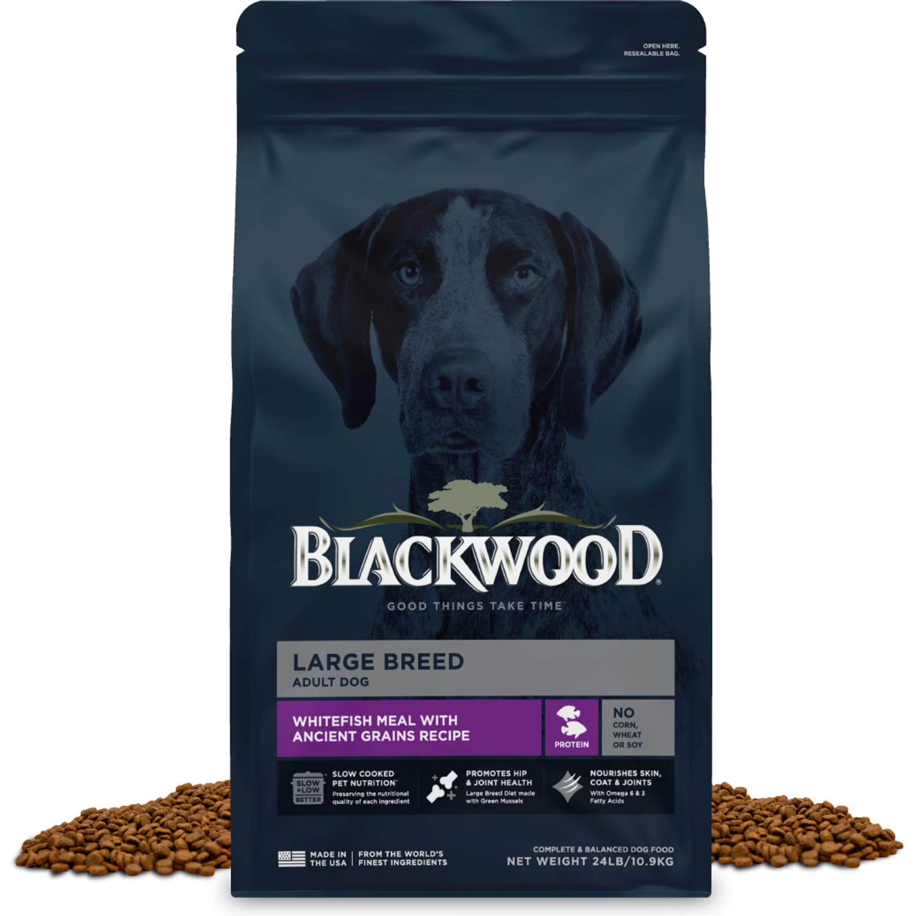 Blackwood Blackwood Large Breed White Fish with Ancient Grains Recipe Adult Dry Dog Food