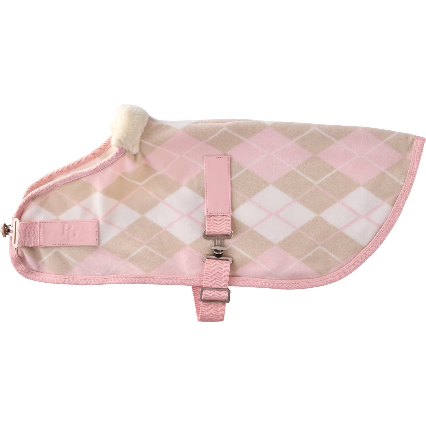 Pet Passion Pet Passion Preston II The Polar Fleece Dog Coat, Pink, XX-Large