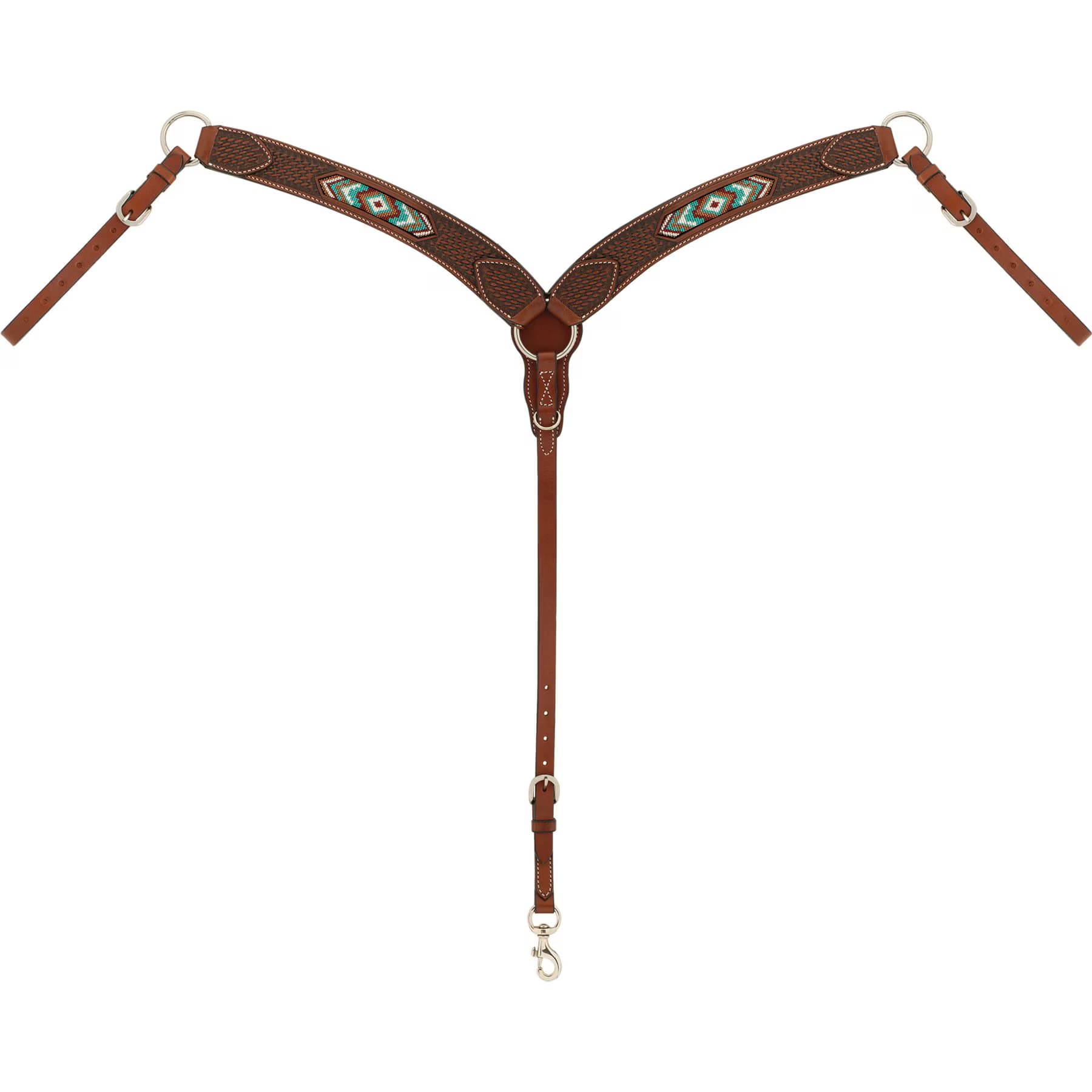 Weaver Equine Weaver Equine Beaded Contoured Horse Breast Collar