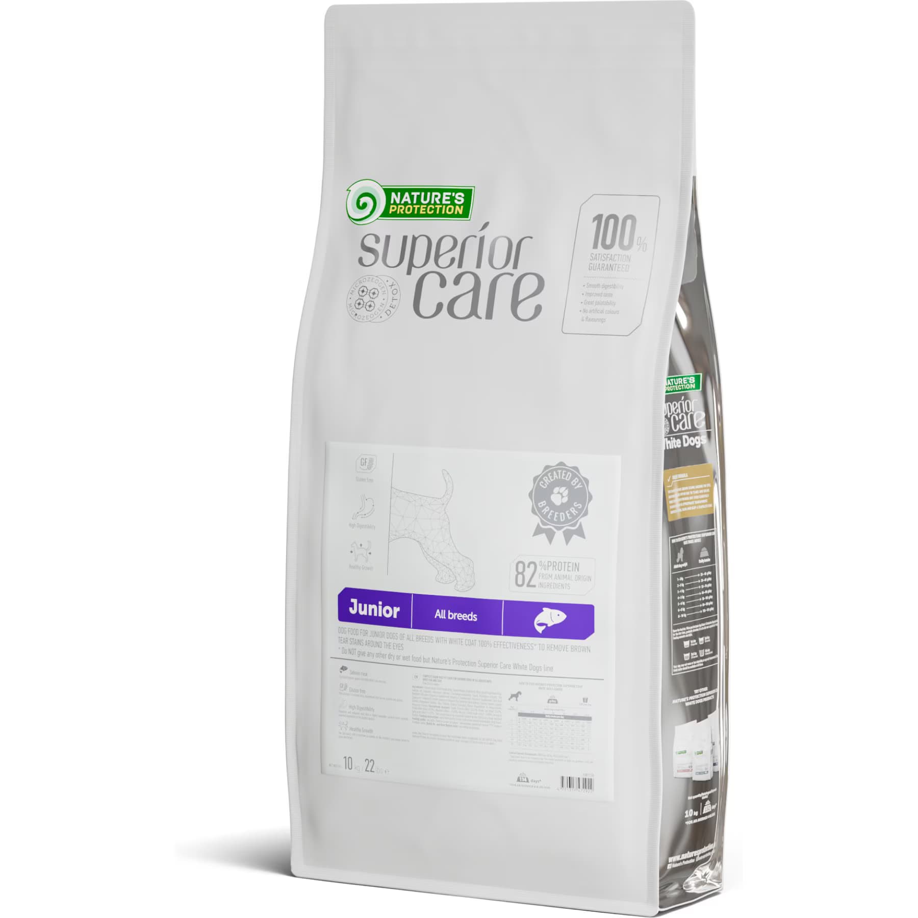 Nature's Protection Nature’s Protection Superior Care Grain-Free Salmon Junior Small Breed Dog Dry Food