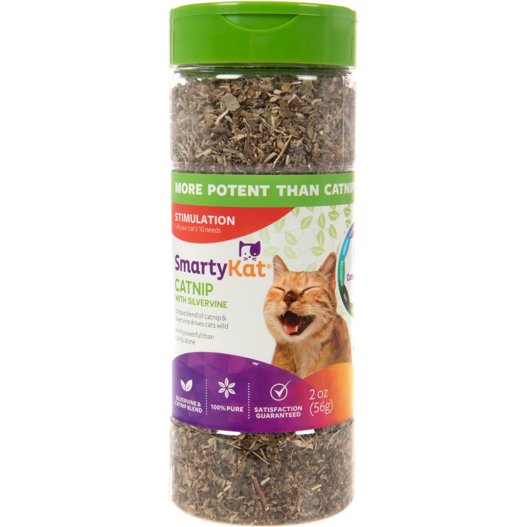 SmartyKat Silvervine Cat Attractant Catnip — view 2