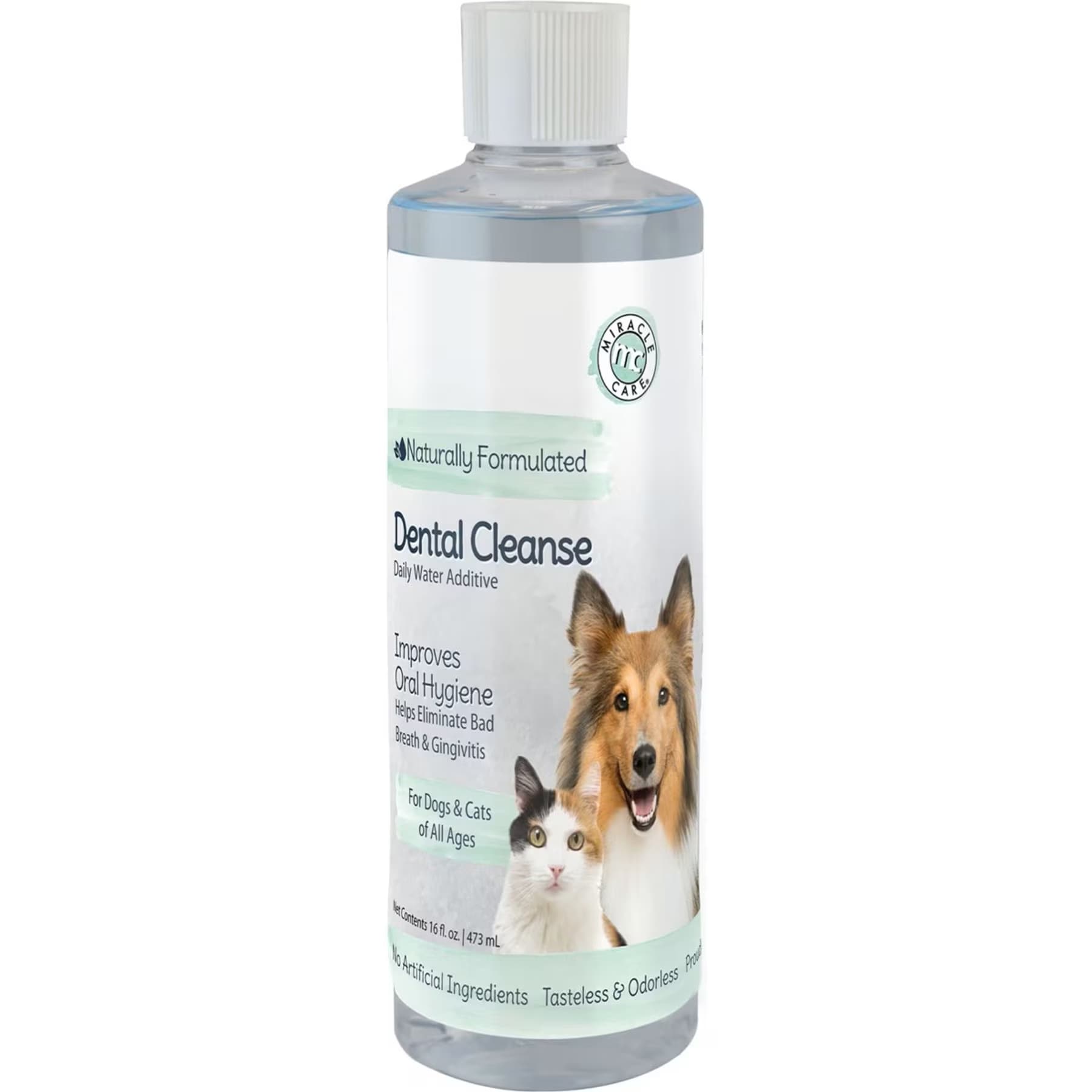 Miracle Care Miracle Care Dental Cleanse Dog & Cat Dental Water Additive, 16-fl oz bottle