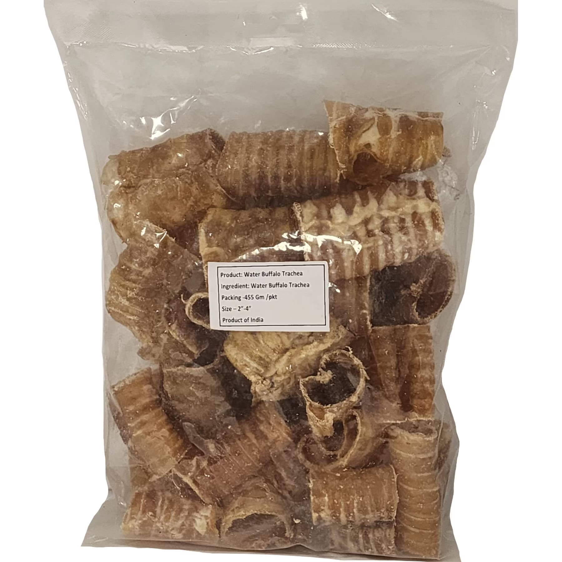 Advance Pet Product Advance Pet Product Water Buffalo Trachea Bites Natural Dog Chew Treats